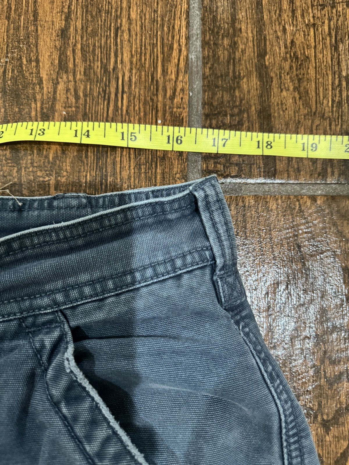 American Eagle Outfitters × Vintage Vintage American Eagle Outfitters Navy Cargo Shorts Size US 34 / EU 50 - 3 Thumbnail