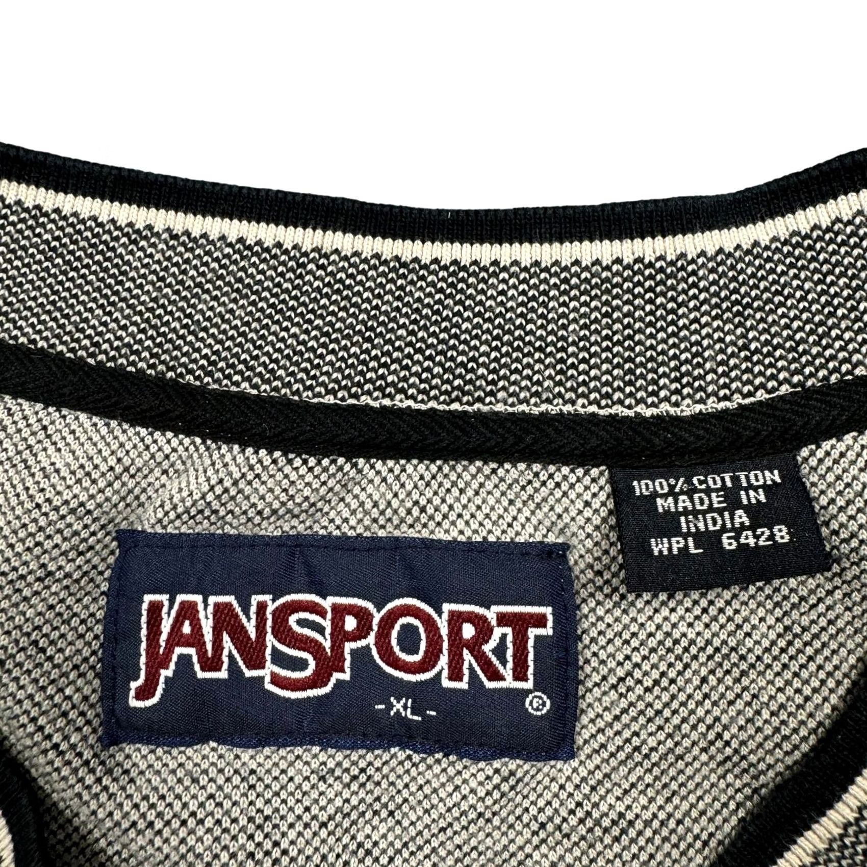 Jansport VINTAGE Jansport Washington State Cougars Vest Mens XL Gray Embroidered Sweater Size US XL / EU 56 / 4 - 4 Thumbnail