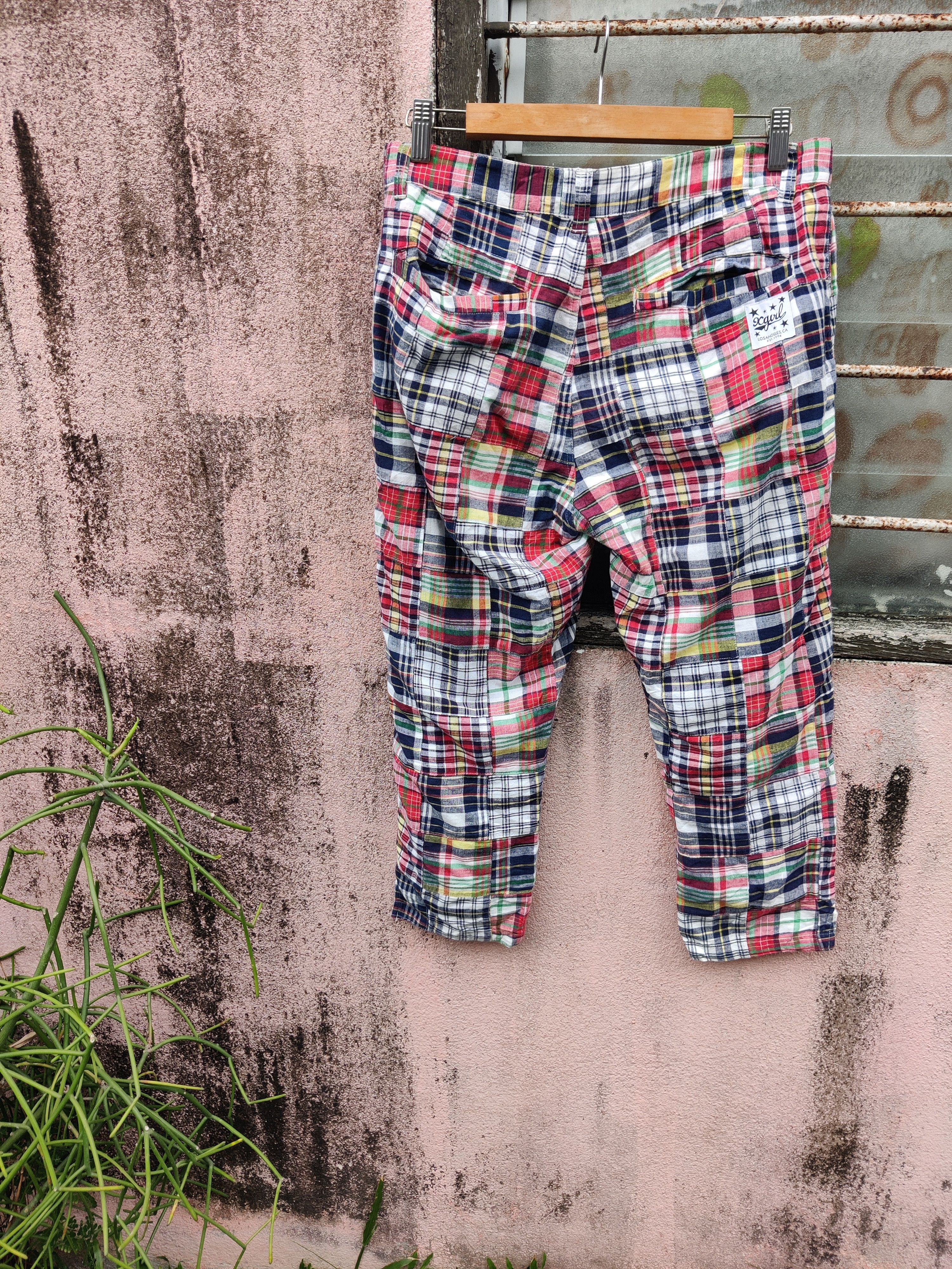 Japanese Brand Vintage X-Girl Blondie Patchwork Pants Size US 30 / EU 46 - 5 Thumbnail