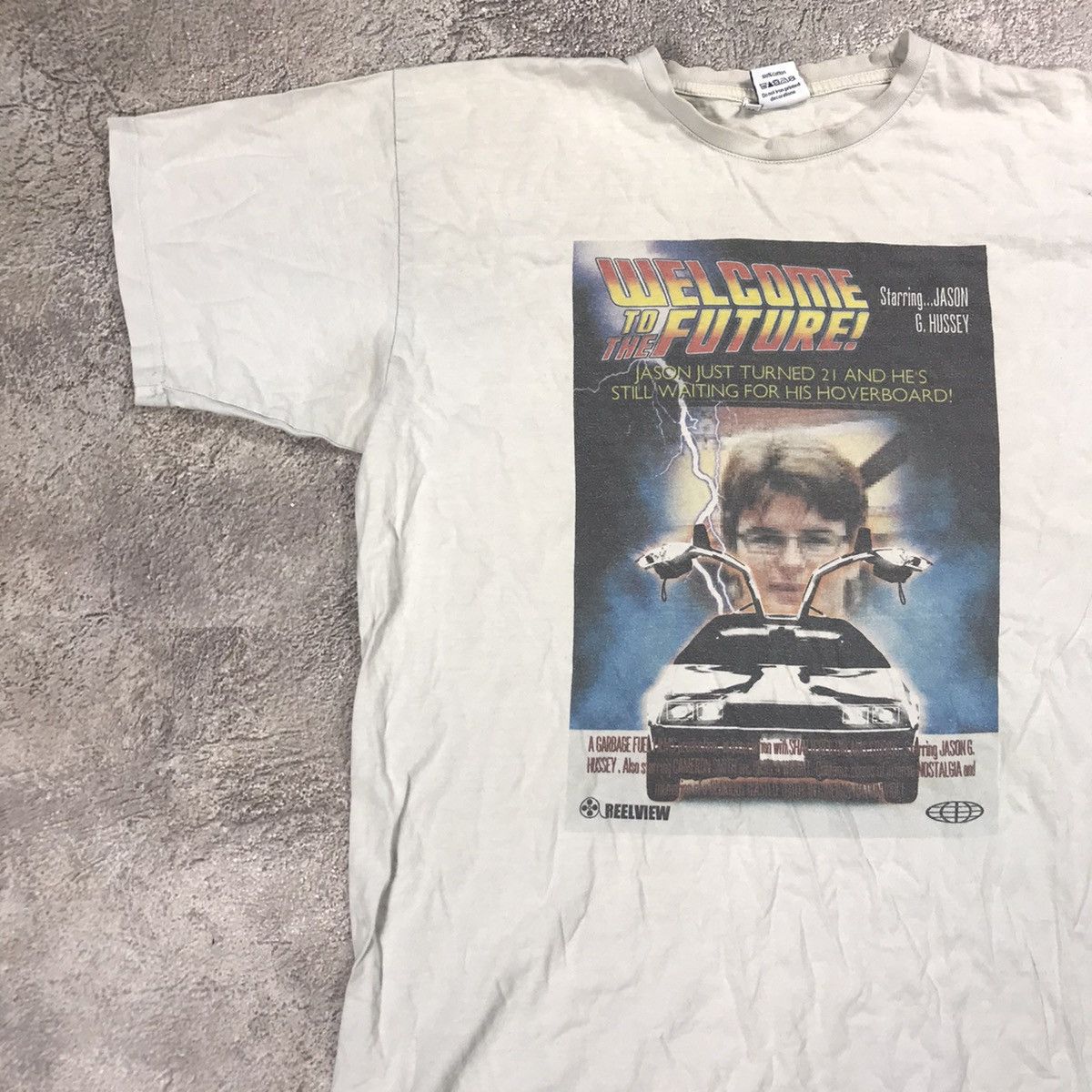 Vintage Vintage Y2K Graphic Tee Welcome Future Streetwear Skate M Size US M / EU 48-50 / 2 - 3 Thumbnail