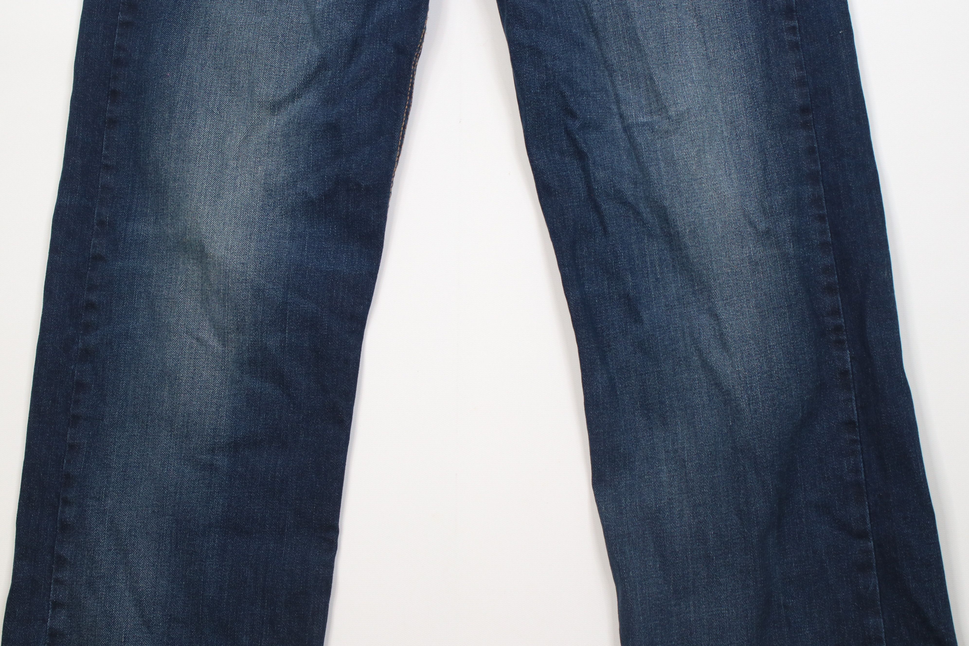 Levi's Vintage Y2K Levis 569 Straight Wide Leg Denim Jeans Blue Size US 32 / EU 48 - 3 Thumbnail