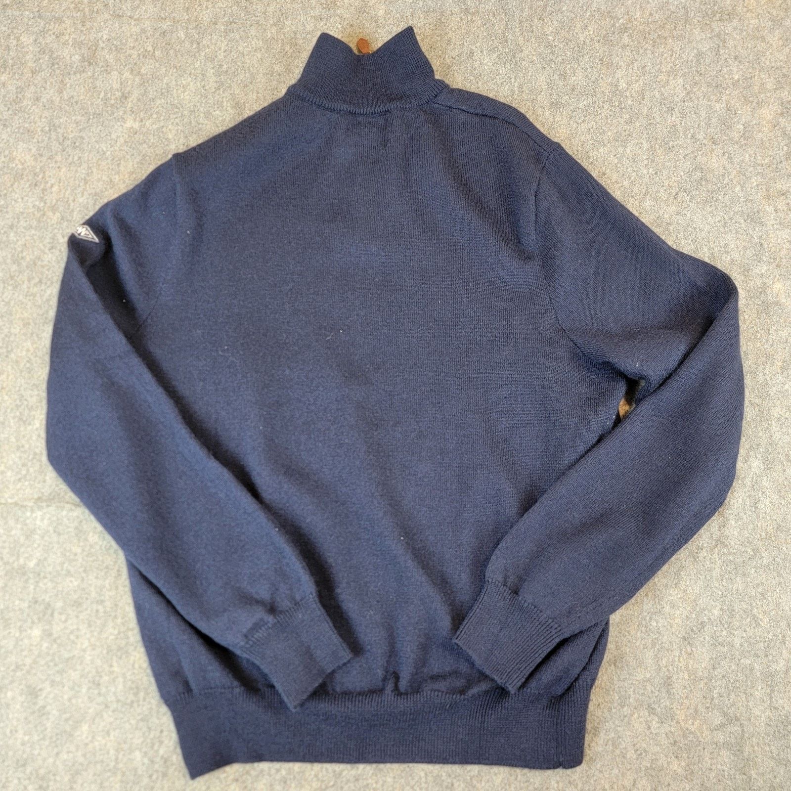 Polo Ralph Lauren Vintage Polo Ralph Lauren Sweater Merino Wool 1/4 Zip Knit Size US L / EU 52-54 / 3 - 3 Thumbnail