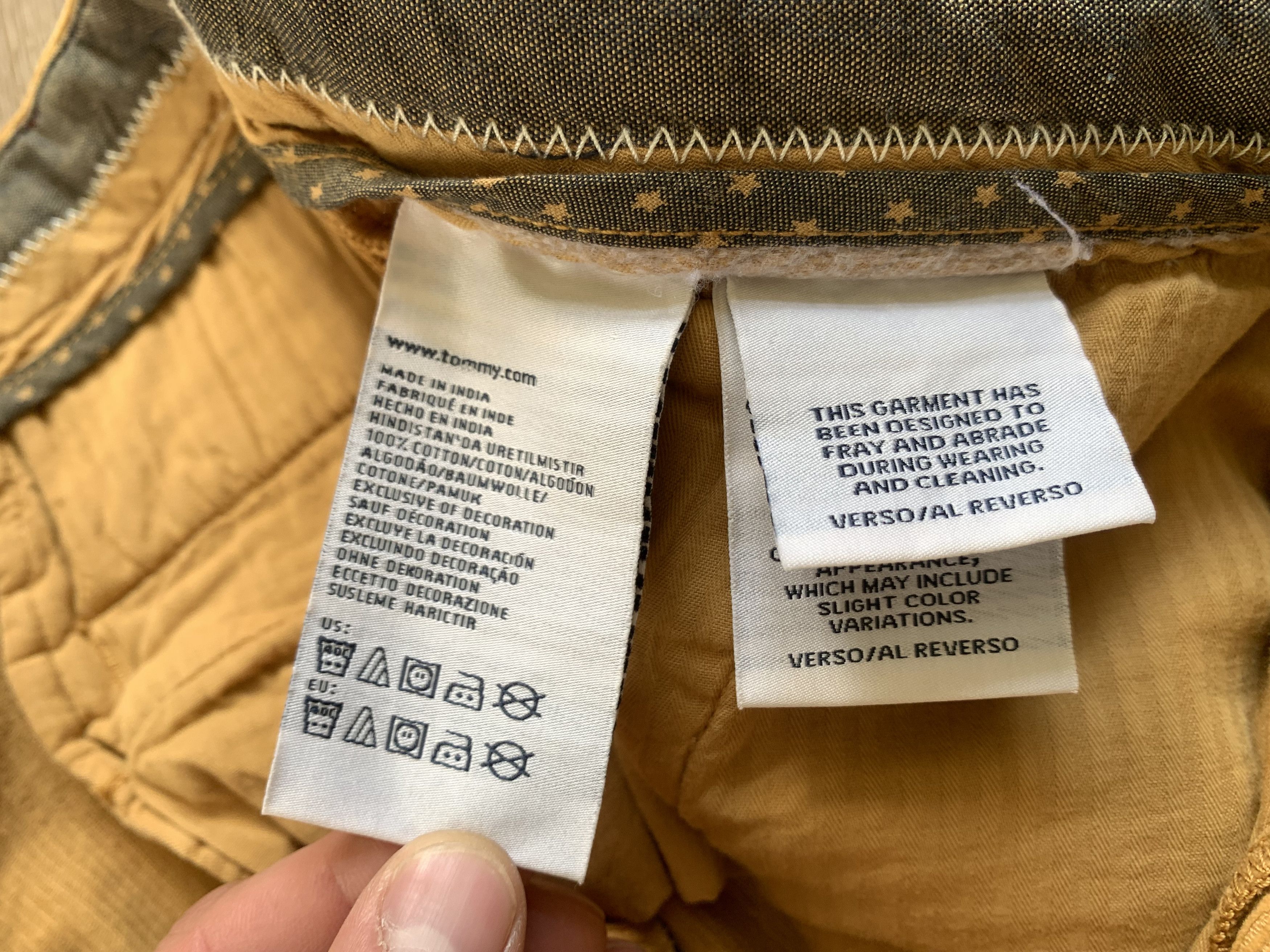 Tommy Hilfiger Tommy Hilfiger Mens Vintage Corduroy Pants Size US 33 - 9 Thumbnail