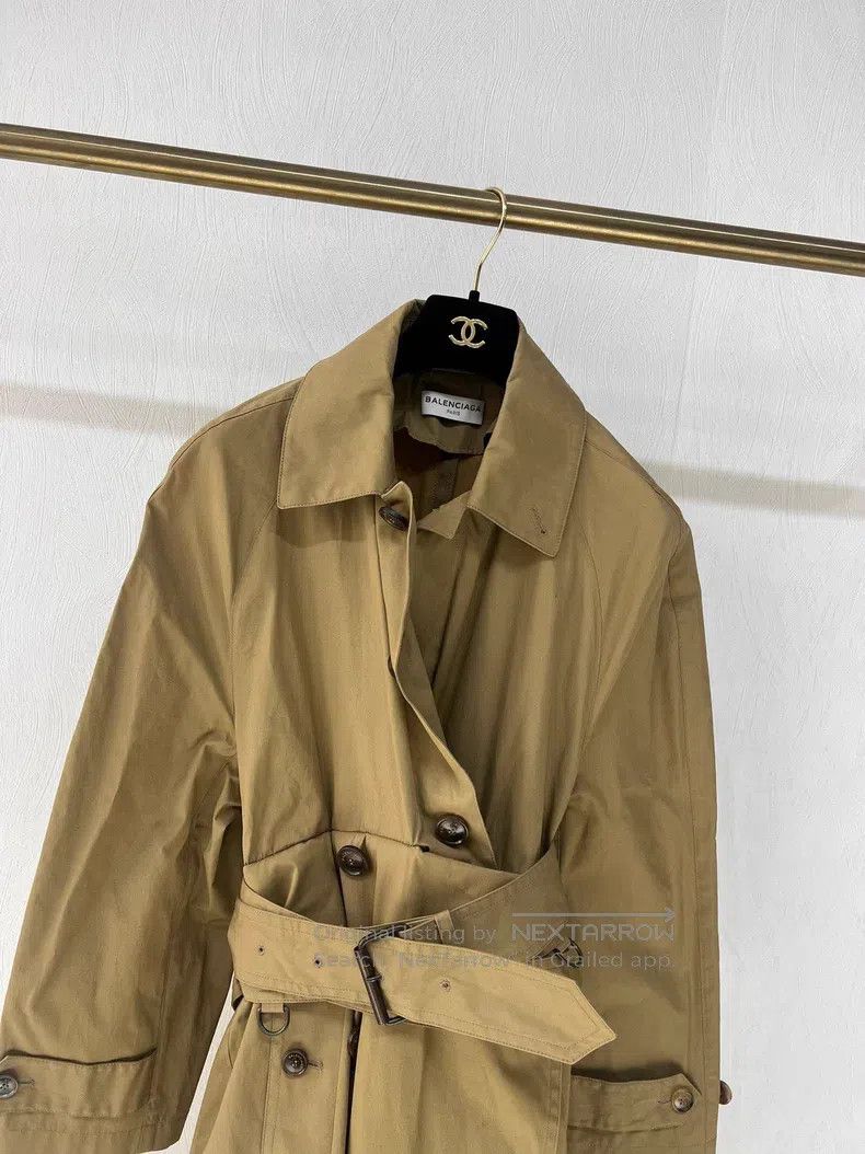 Balenciaga Balenciaga Design Windbreaker Coat Size XXS / US 00 / IT 34 - 4 Thumbnail