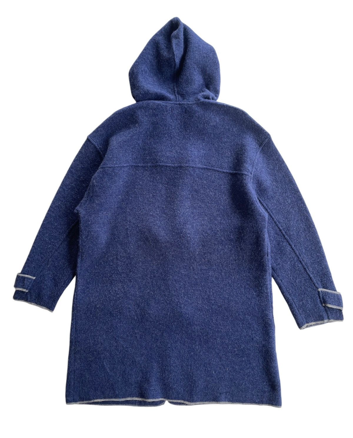 Japanese Brand P.E.A.H Wool Mohair Duffle Coat Hooded Size US XL / EU 56 / 4 - 5 Thumbnail