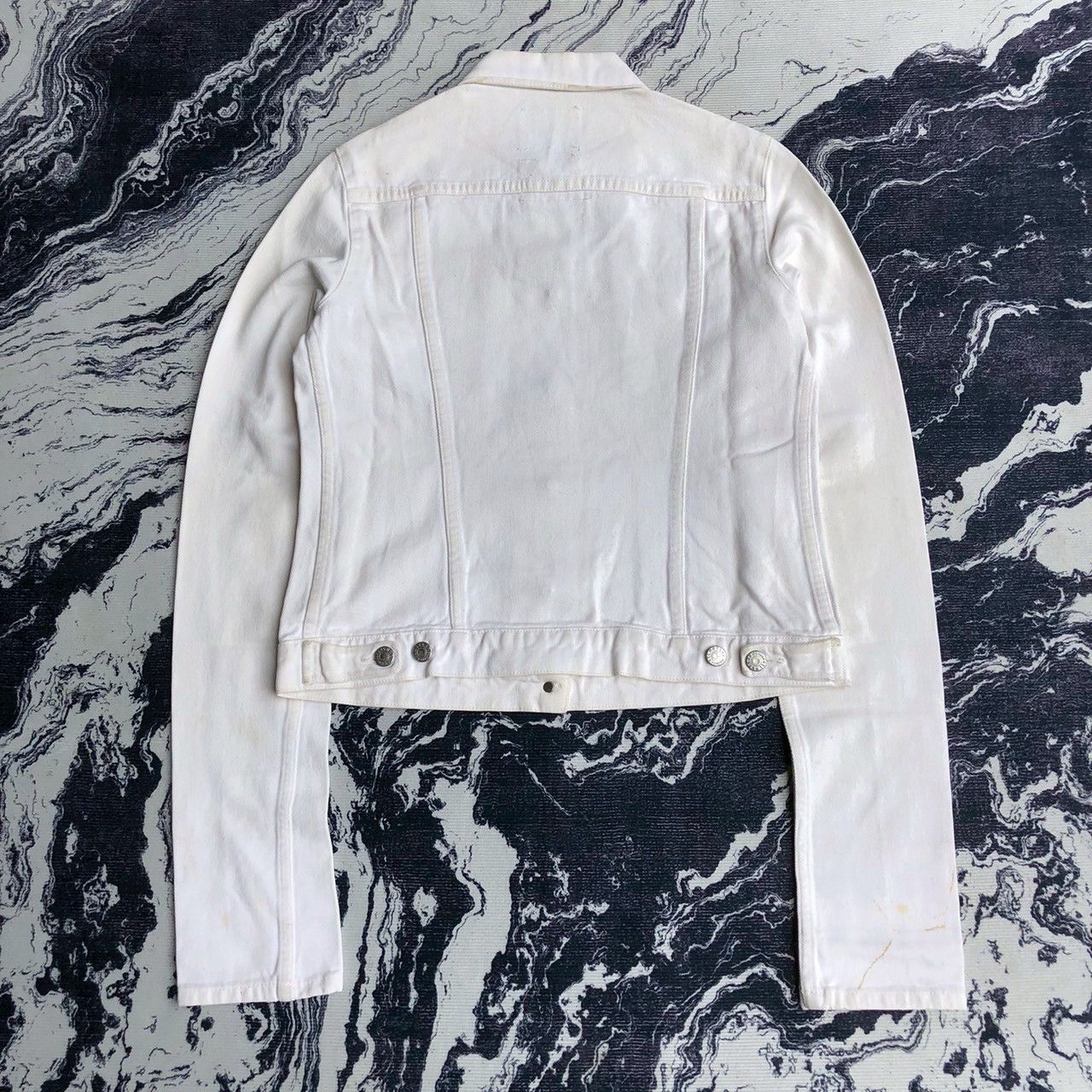 Helmut Lang RARE Helmut Lang 1998 Denim Oversleeve Jackets Size S / US 4 / IT 40 - 4 Thumbnail