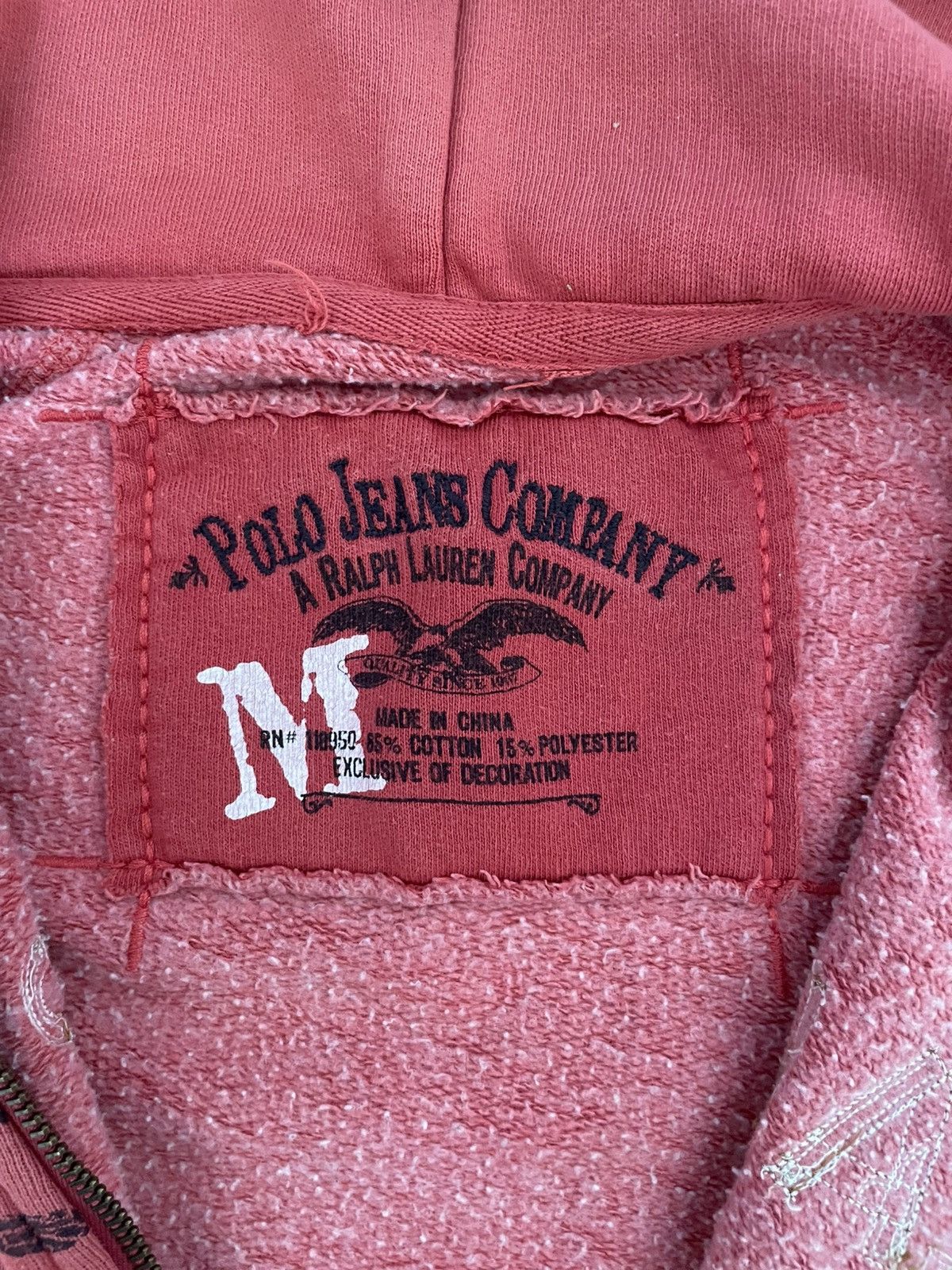 Ralph Lauren Ralph Lauren Exclusive of Decoration ZipHoodie Size US M / EU 48-50 / 2 - 3 Thumbnail