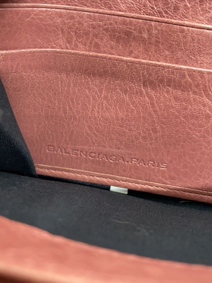 Balenciaga Balenciaga Sheepskin Long Wallet Pink Size ONE SIZE - 3 Thumbnail