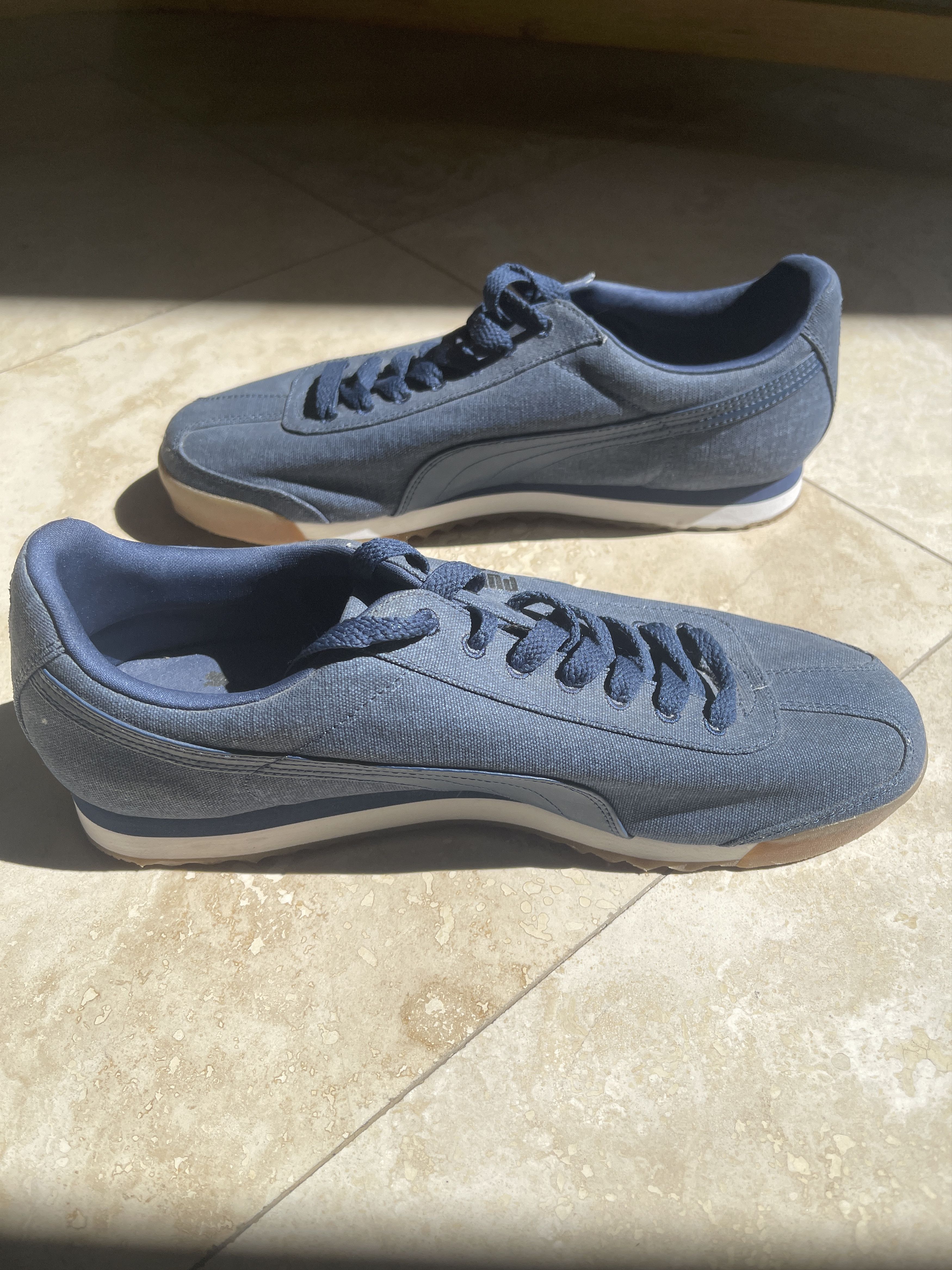 Puma Puma Roma Dark Denim Mens Sneakers - US Size 11 Size US 11 / EU 44 - 6 Thumbnail