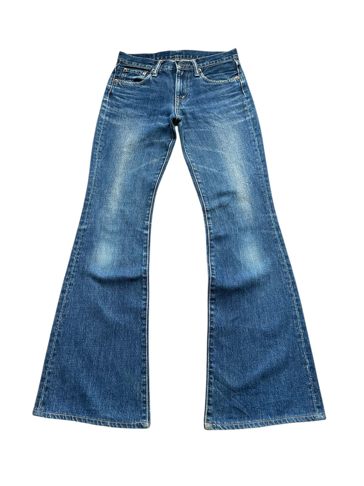 Kapital Early 00's Kapital flared raw denim jeans Size US 28 / EU 44 - 3 Thumbnail