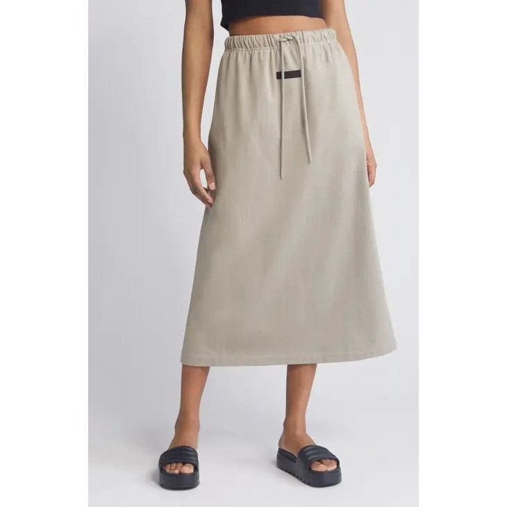Fear of God NEW FEAR OF GOD ESSENTIALS BONE SKIRT SZ SMALL Size 28" / US 6 / IT 42 - 1 Thumbnail