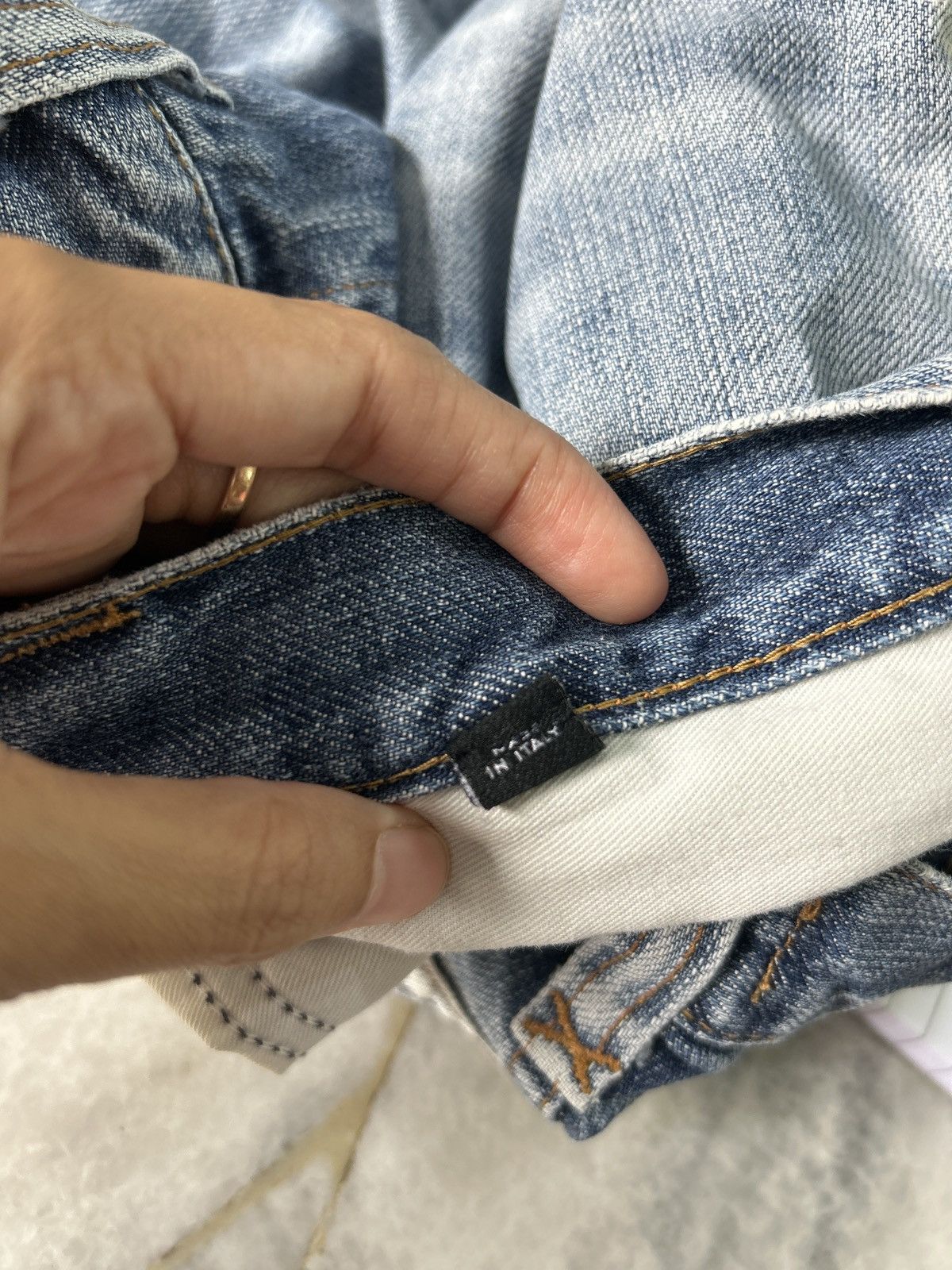Dolce & Gabbana D&G Dolce & Gabana Denim Jeans Size US 31 - 13 Thumbnail