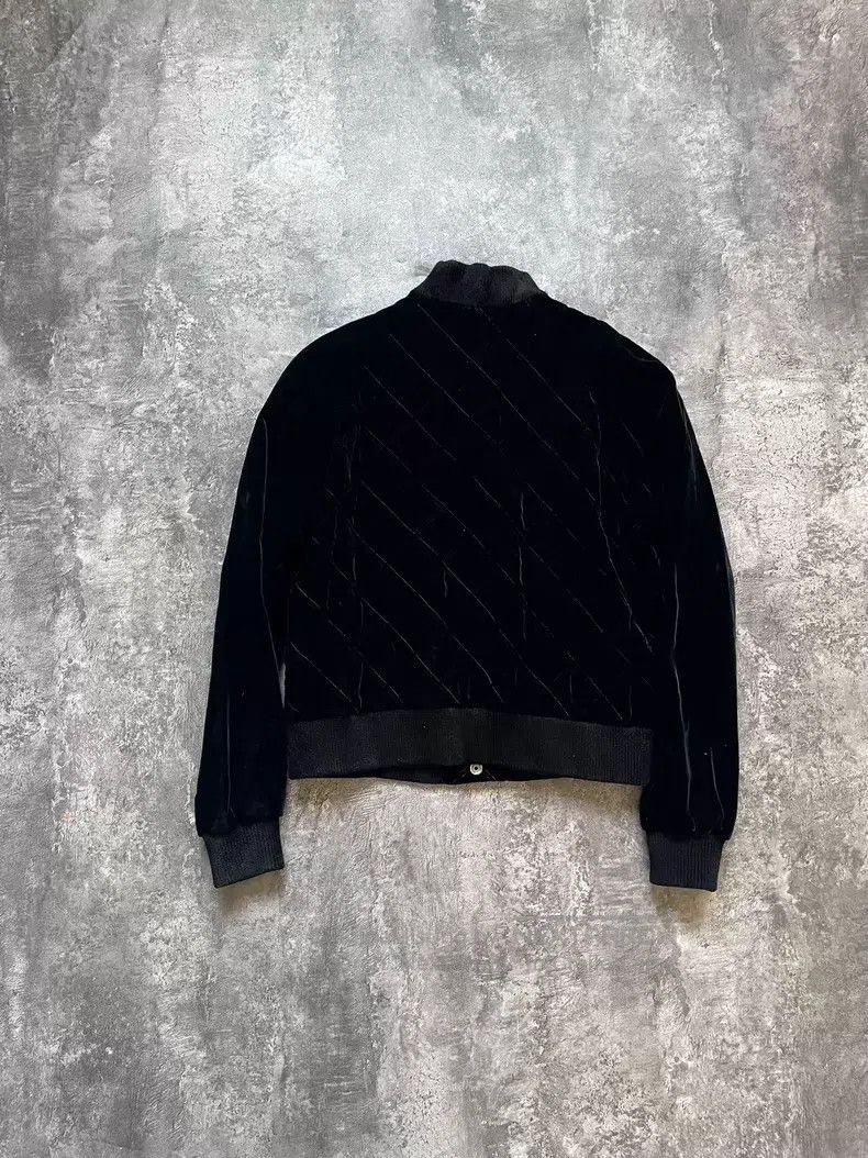 Saint Laurent Paris Saint Laurent Paris Black Velvet Diamond Quilted Cotton Ja Size XS / US 0-2 / IT 36-38 - 6 Thumbnail