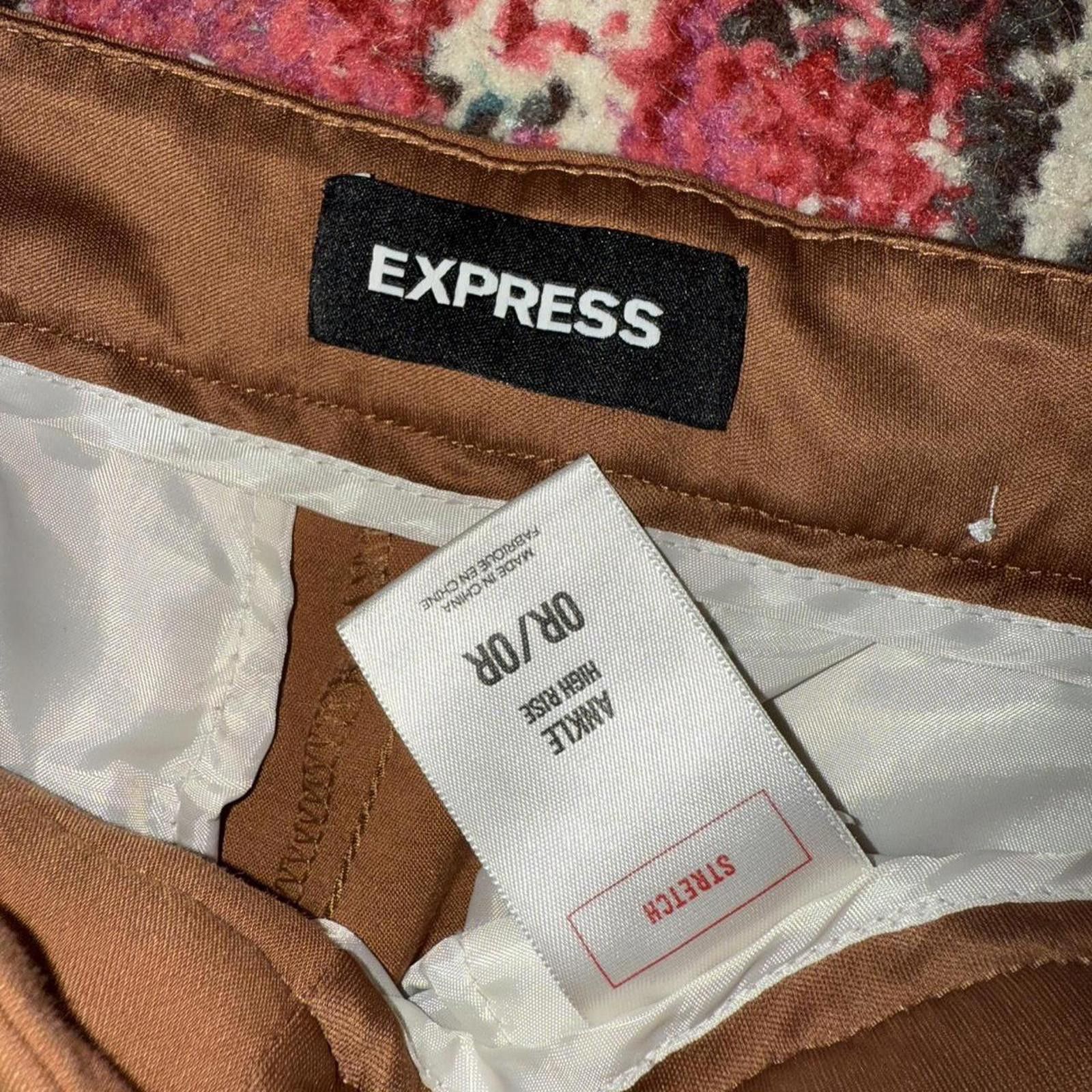 Express Express trousers - burnt orange Size 25" / US 0 / IT 36 - 3 Thumbnail