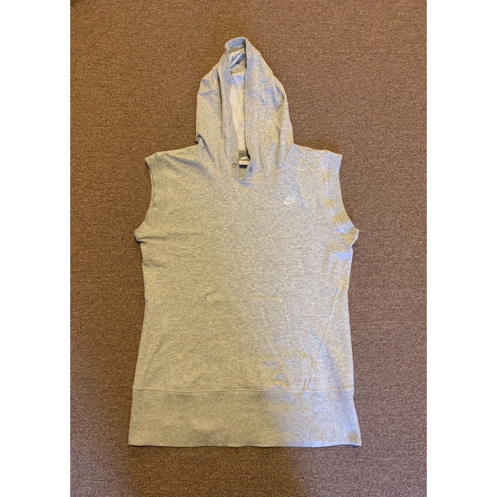 Nike Nike Hoodie Grey Sleeveless Workout Casual Women’s M Size M / US 6-8 / IT 42-44 - 1 Thumbnail