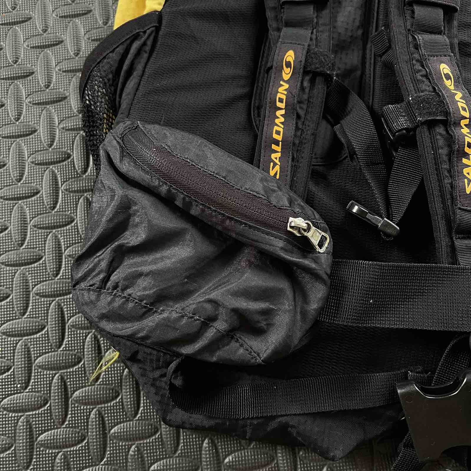 Salomon Vintage bag pack 90’s Yellow Salomon multi pocket Size ONE SIZE - 3 Thumbnail