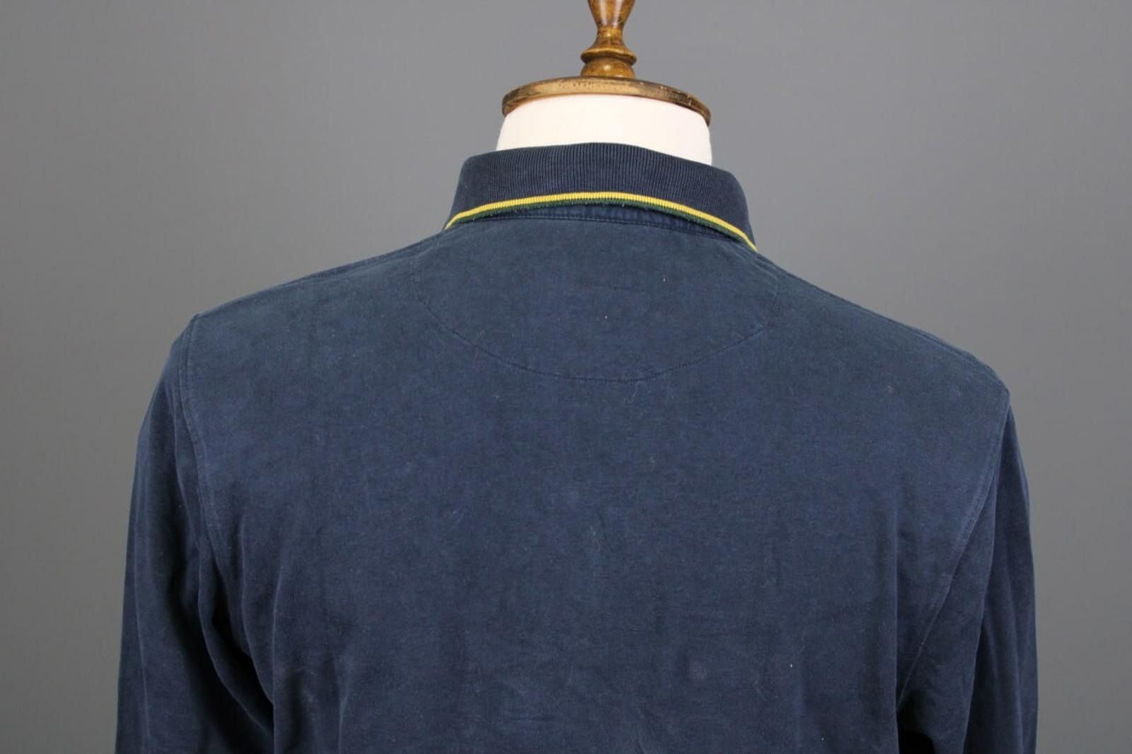 La Martina La Martina Buenos Aires Blue Varsity Polo Shirt Size M Size US M / EU 48-50 / 2 - 8 Thumbnail