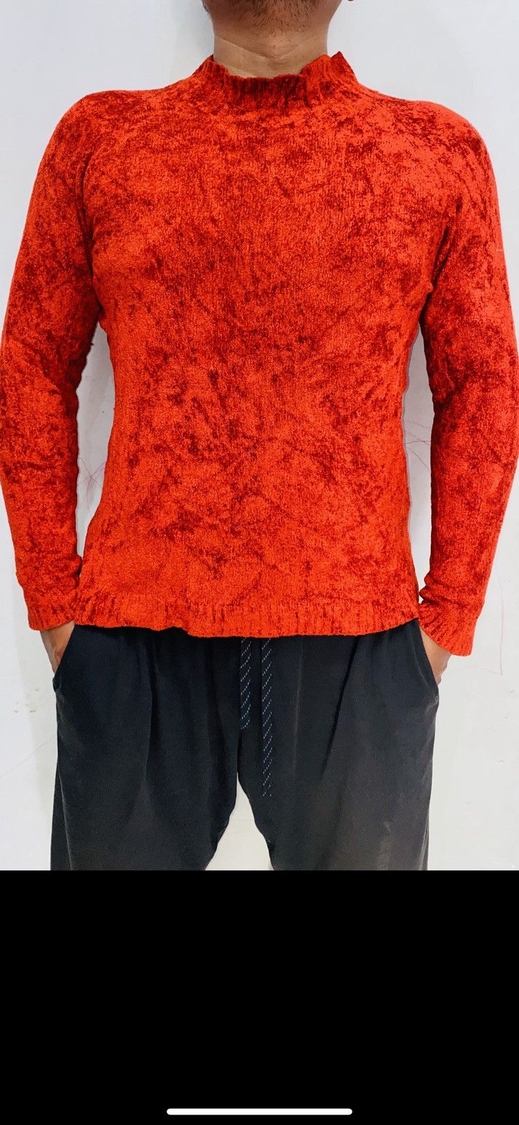 Yohji Yamamoto IY BASICS Red Sweater Size US M / EU 48-50 / 2 - 11 Thumbnail