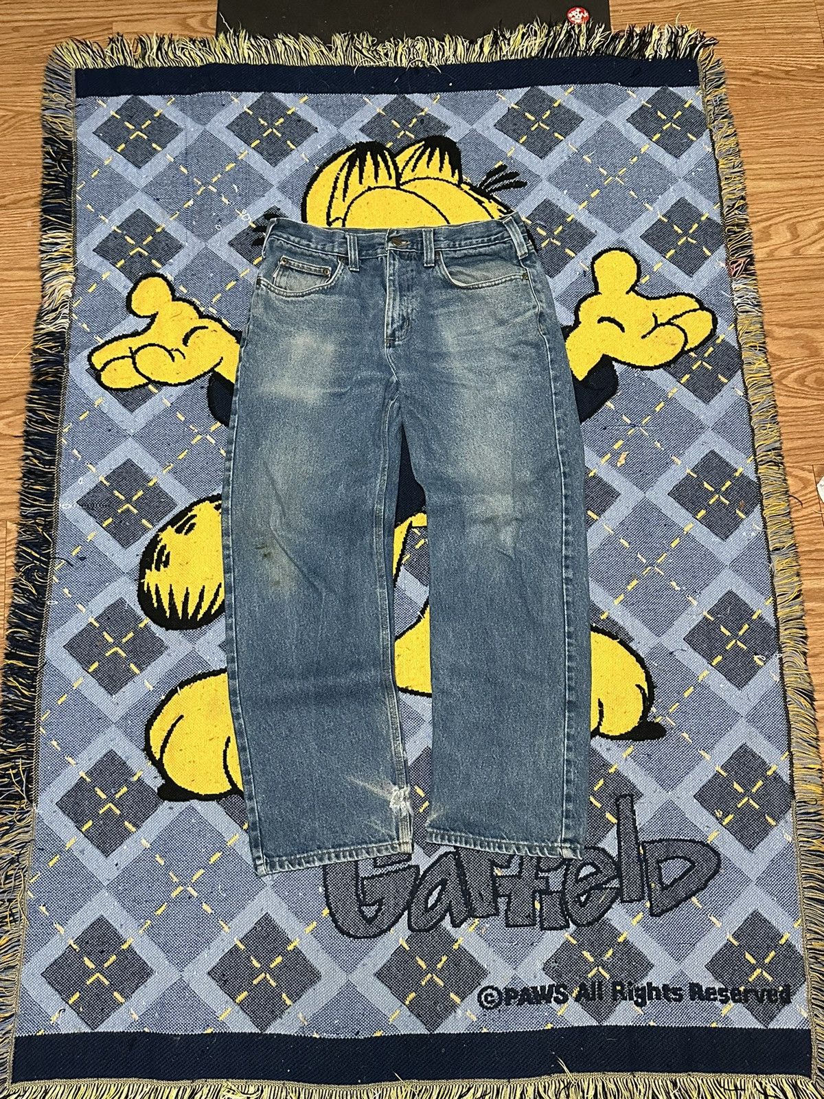 Carhartt Vintage Carhartt Denim Relaxed Fit Jeans Size 34 - 3 Thumbnail