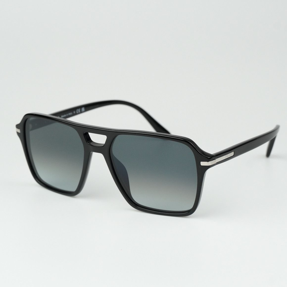 Prada NEW Prada PR20YS 1AB06T Unisex Pilot Sunglasses Size ONE SIZE - 4 Thumbnail