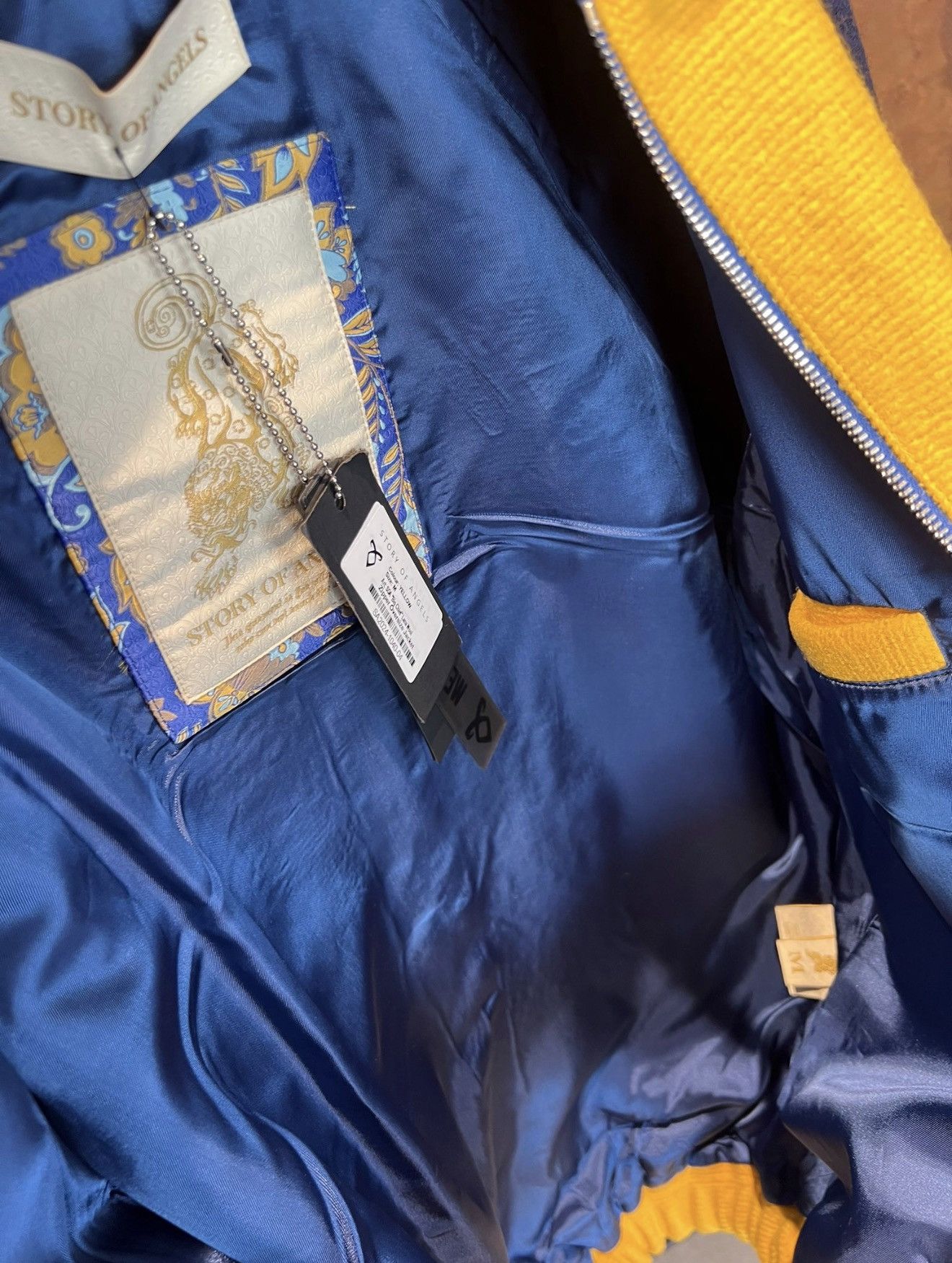 Other Luxury Wool Bomber Jacket Heavy Embroidery Size US L / EU 52-54 / 3 - 5 Thumbnail