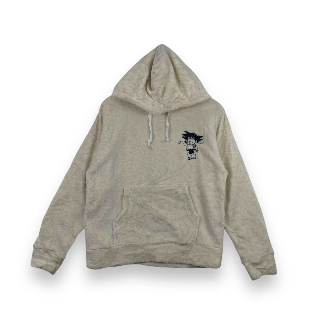 Vintage DRAGON BALL Son Goku Anime Manga Pullover Fleece Hoodie Size L / US 10 / IT 46 - 1 Thumbnail