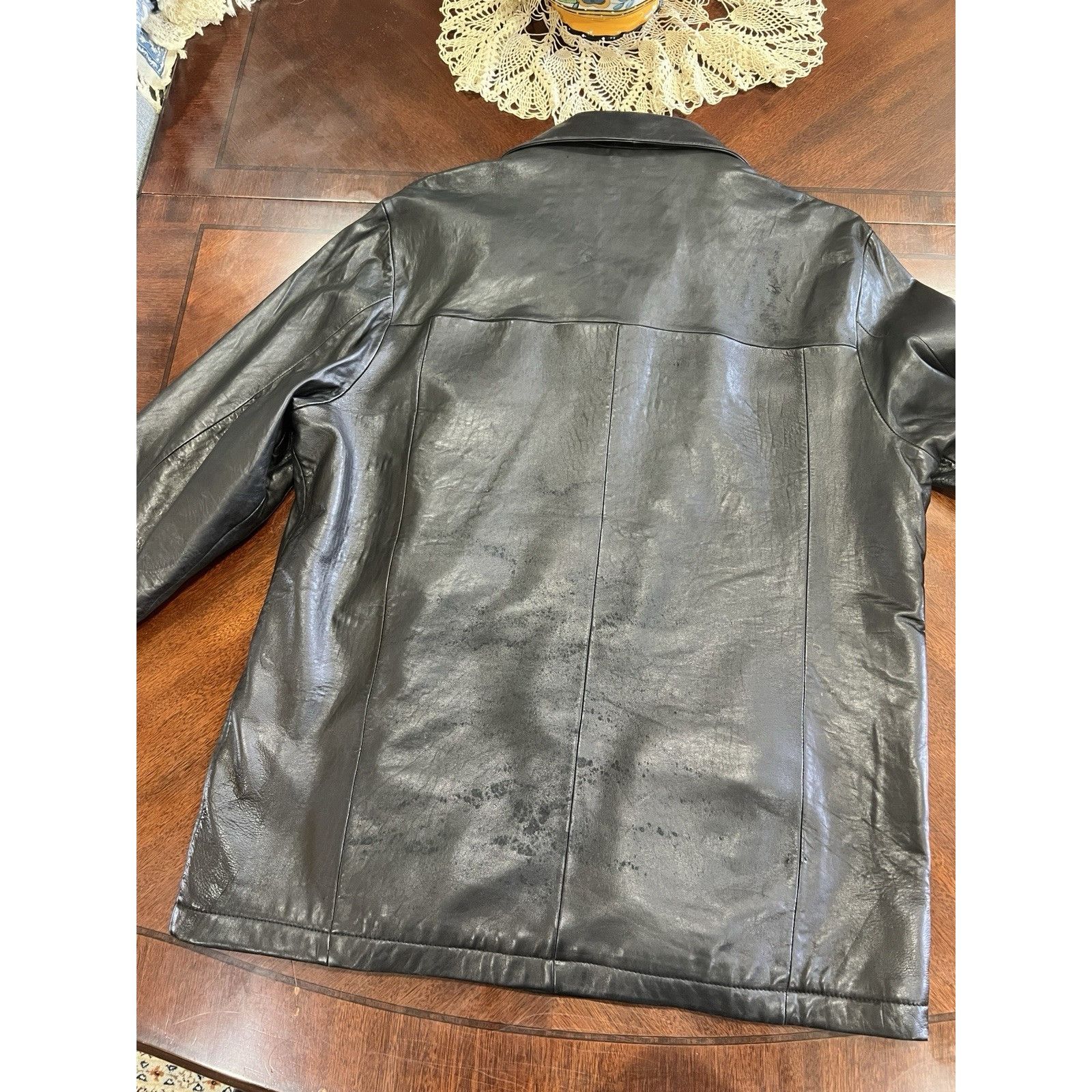 Wilsons Leather Pelle Studios Wilson’s Mens Size XL Leather Jacket,made In I Size US XL / EU 56 / 4 - 8 Thumbnail
