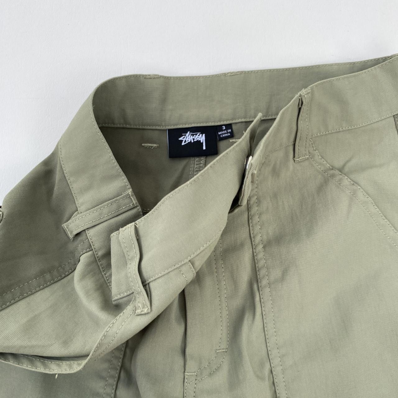 Stussy Vintage STUSSY Cargo Two-Tone Pants Size 24" / US 00 / IT 34 - 4 Thumbnail