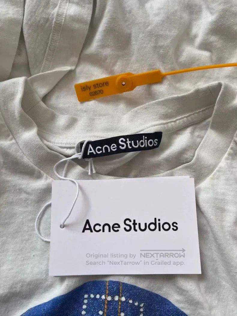 Acne Studios Acne Studios Face Expression Bear Print Crewneck Short Sle Size US XL / EU 56 / 4 - 4 Thumbnail