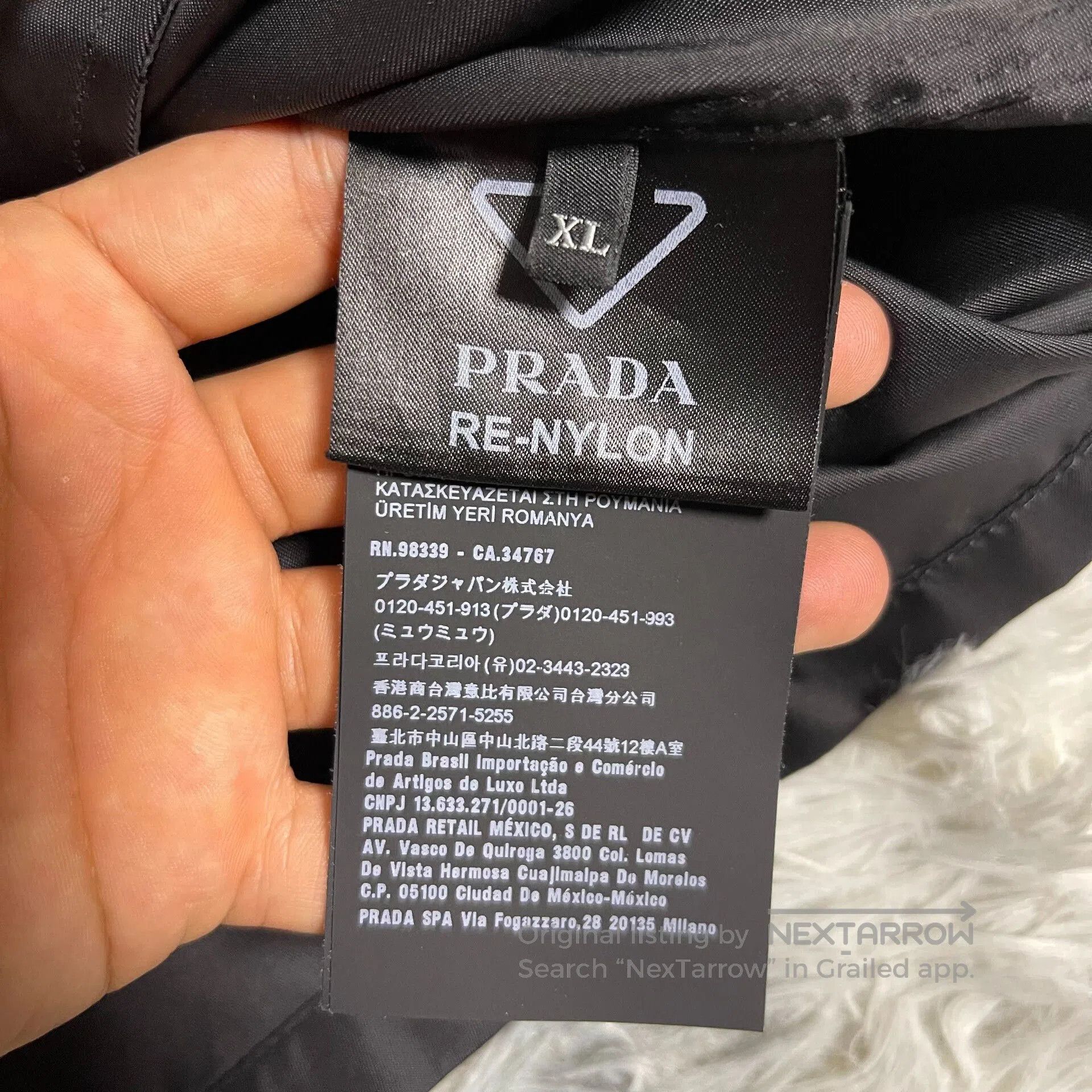 Prada Prada Triangle Logo Nylon Short. Size US XL / EU 56 / 4 - 6 Thumbnail