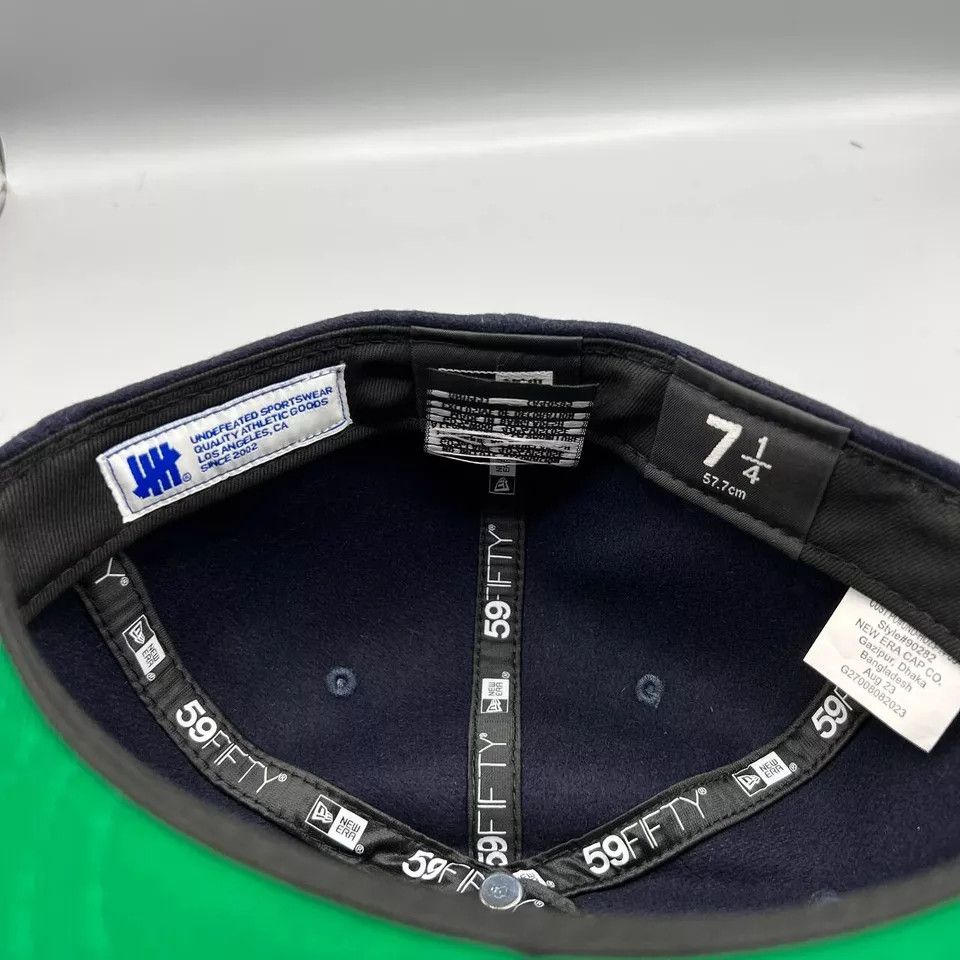 New Era Undefeated Hat Men 7 1/4 59Fifty New Era Fitted Wool Blend Size ONE SIZE - 5 Thumbnail