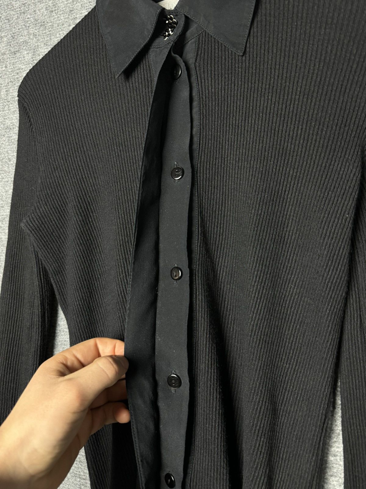 Japanese Brand × Max Mara Vintage Max Mara Button Up Blouse Viscosa Silk Size M / US 6-8 / IT 42-44 - 9 Thumbnail
