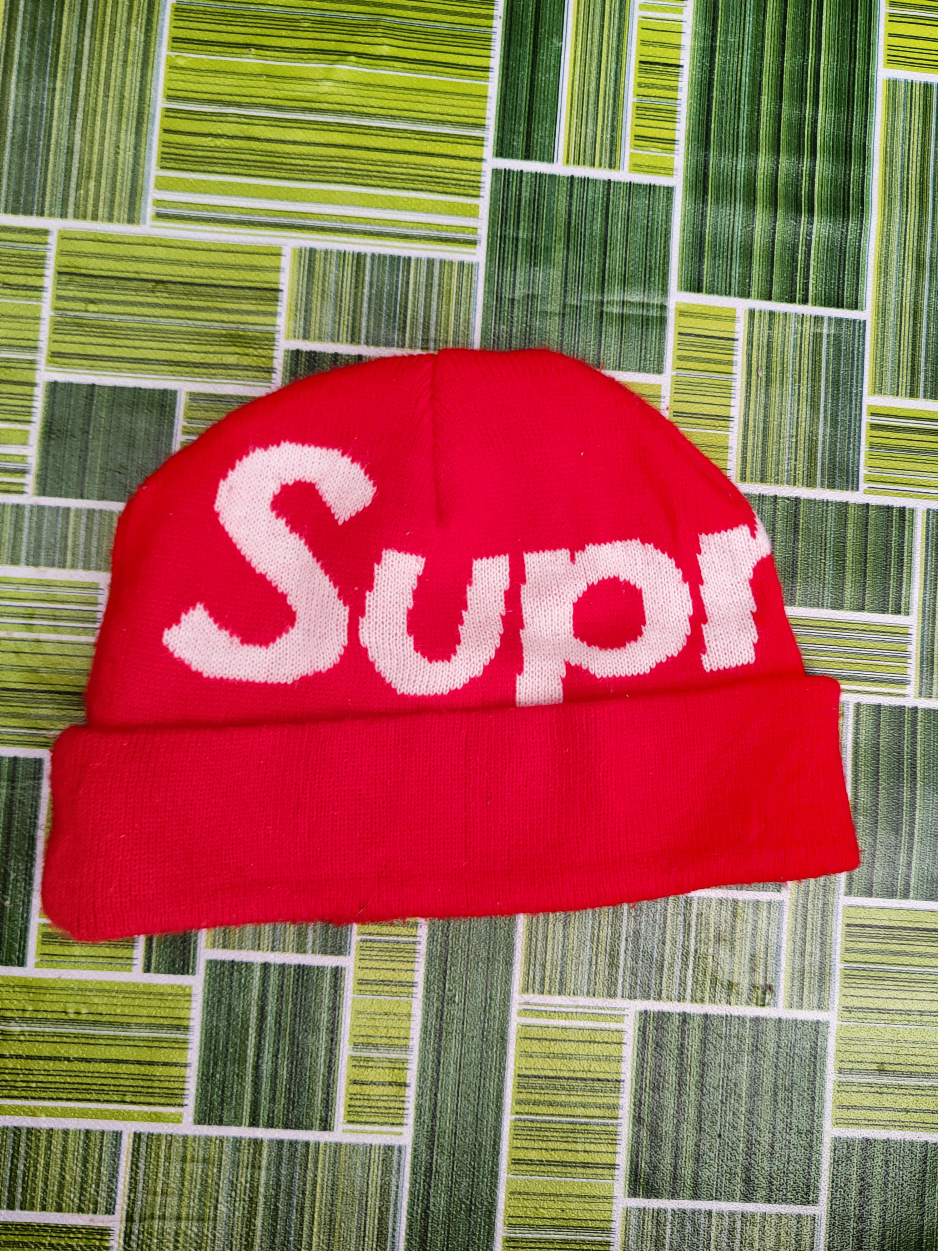 Supreme DL Supreme Red Knitwear Beanies #S2903 Size ONE SIZE - 2 Thumbnail