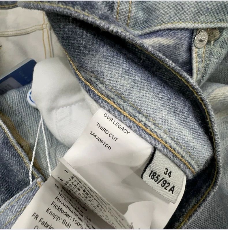 Our Legacy Our Legacy jean Size US 34 / EU 50 - 3 Thumbnail
