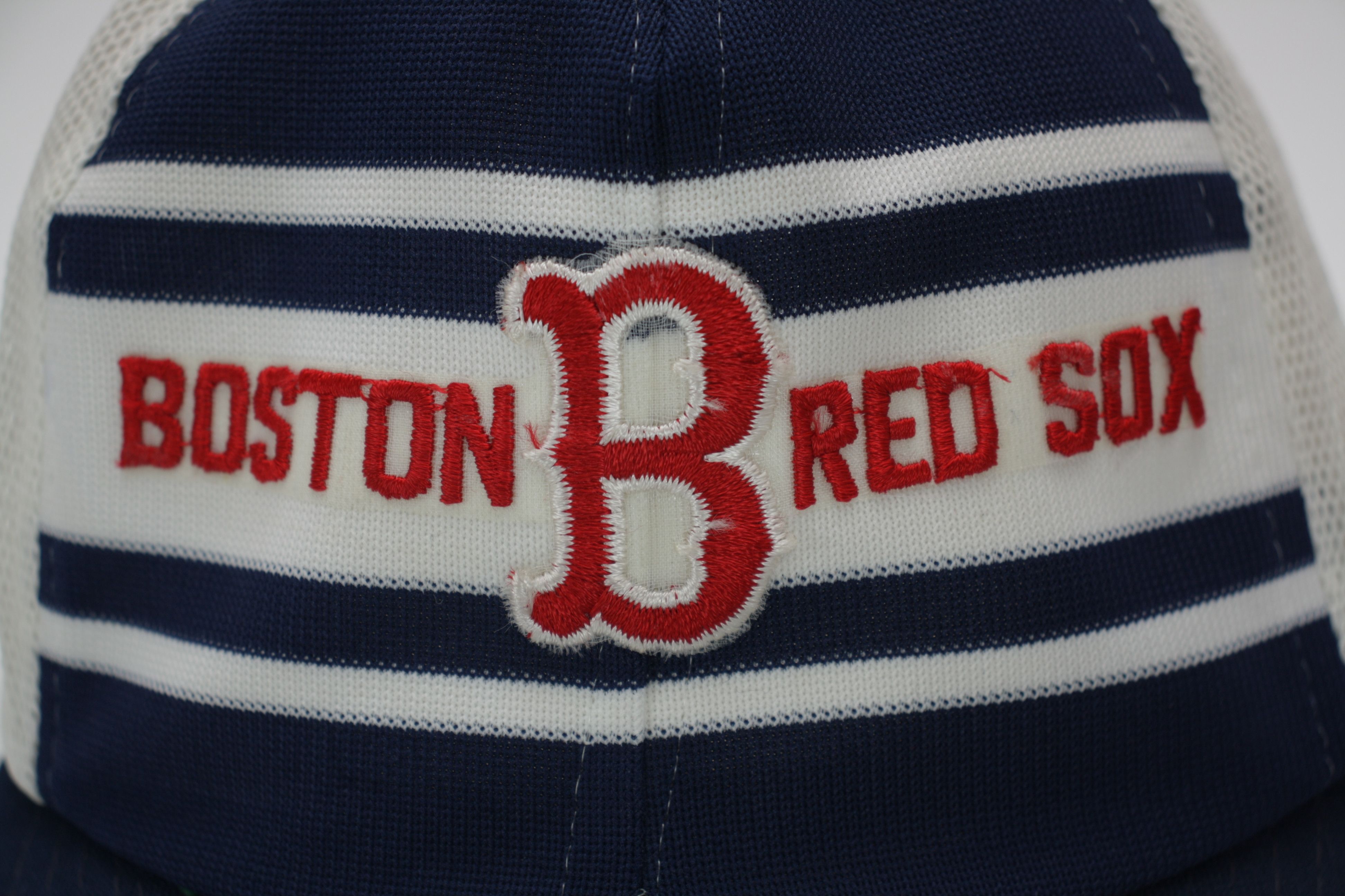 MLB Vintage Boston Red Sox 1980’s Adjustable MLB Mesh Trucker Size ONE SIZE - 4 Thumbnail