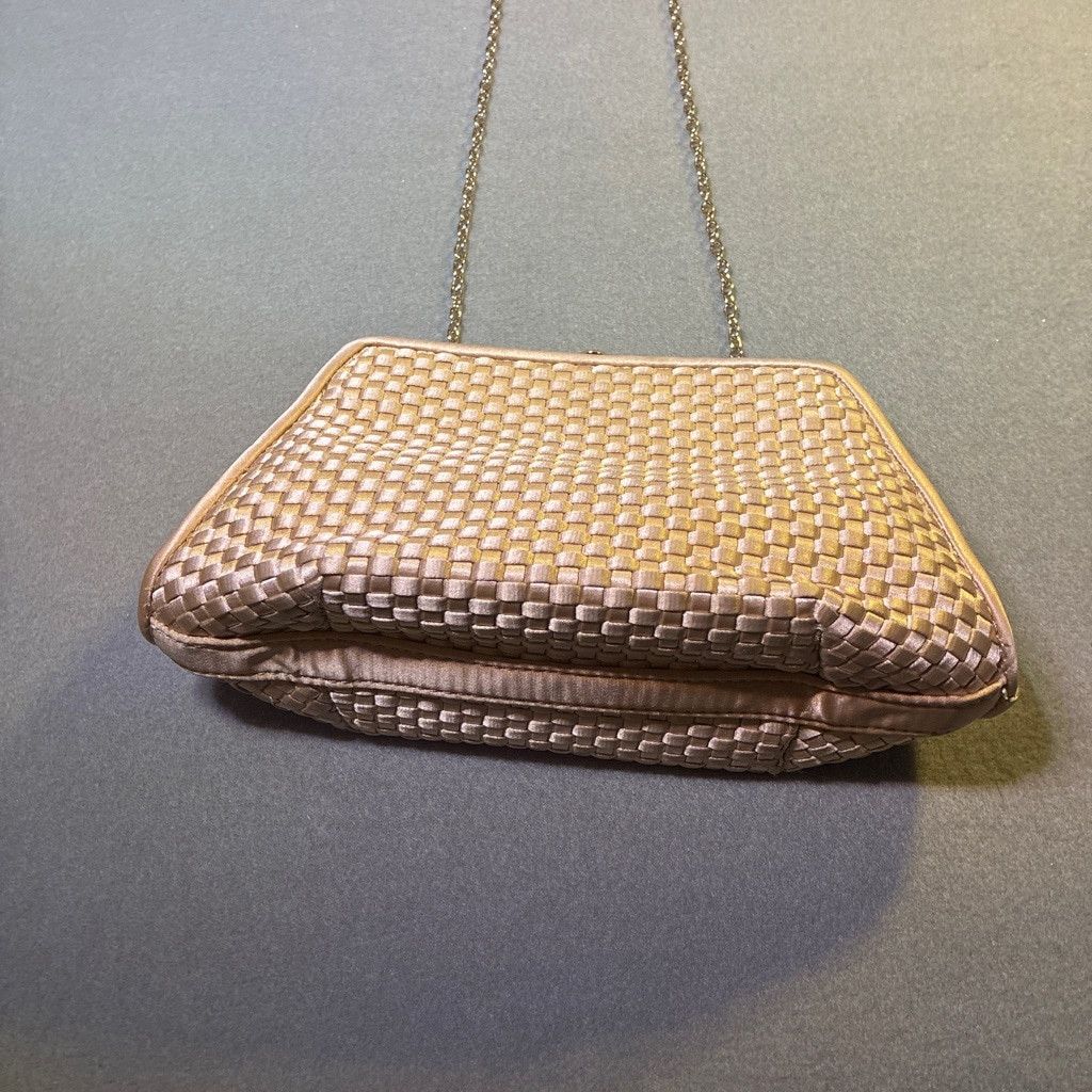 The Unbranded Brand Satin Clutch Bag with Chain Size ONE SIZE - 7 Thumbnail