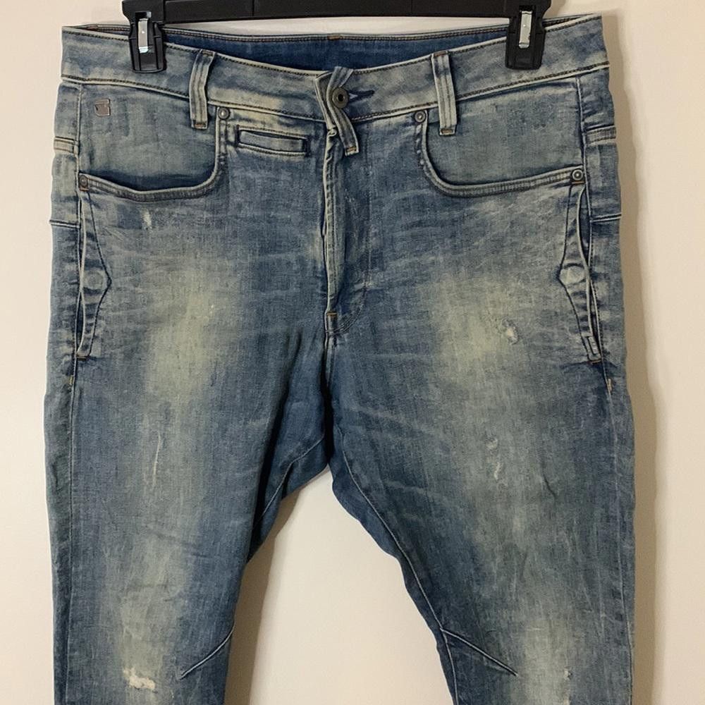 Designer G-Star RAW - Skinny D-Staq -32W30L-70%Ctn 20%Poly 8%Vis 2%El Size US 32 / EU 48 - 2 Thumbnail