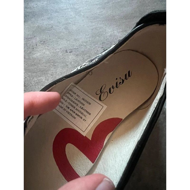 Designer × Evisu × Japanese Brand Evisu Embroidered Ballet Flats Size US 6 / IT 36 - 5 Thumbnail