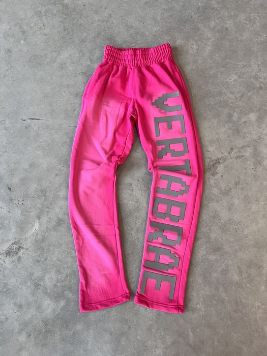 Vertabrae Sweatpants Grey/Pink