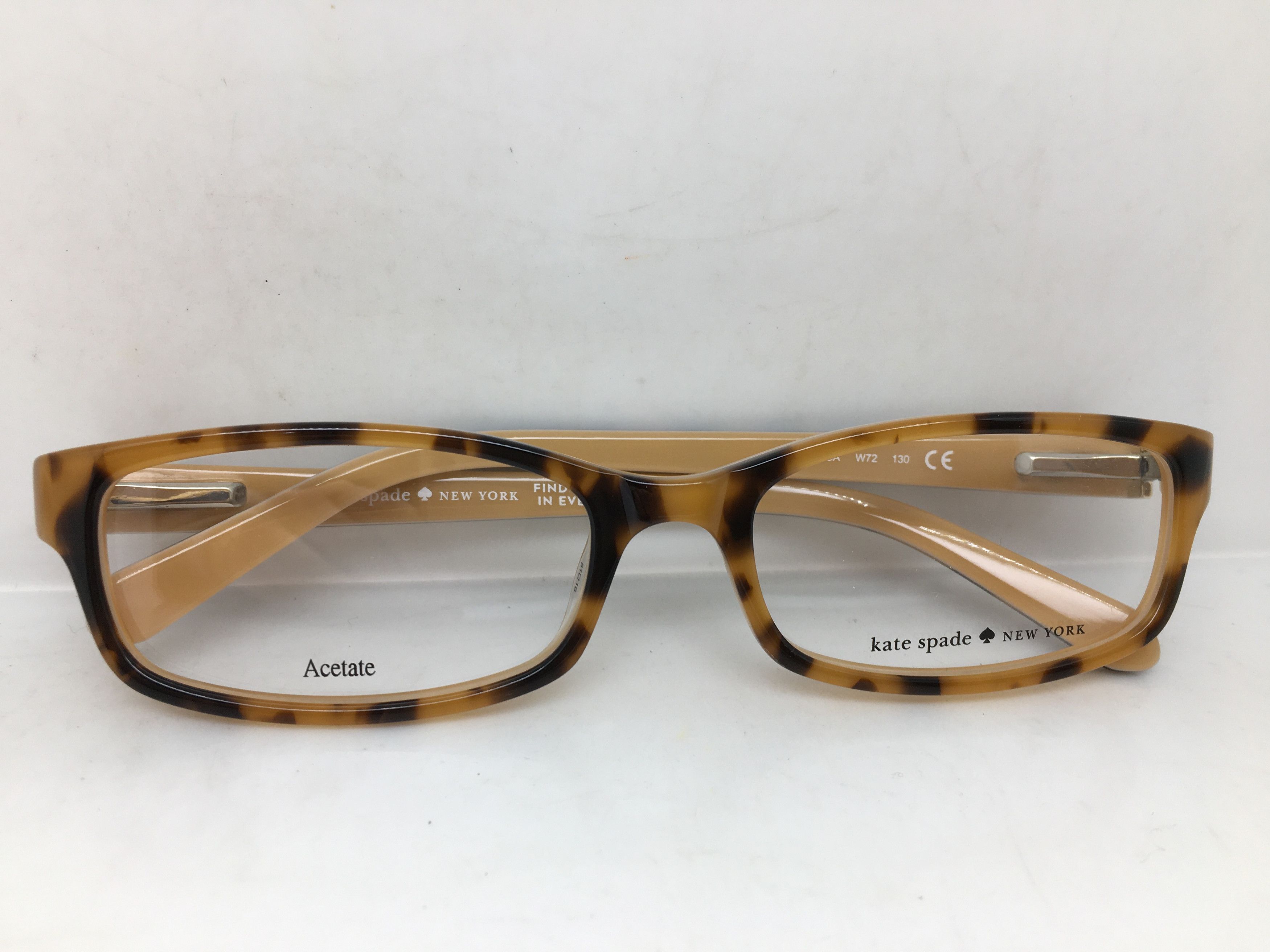 Kate Spade Kate Spade Marcisa Tortoise RX Eyeglasses Frame Size ONE SIZE - 7 Thumbnail