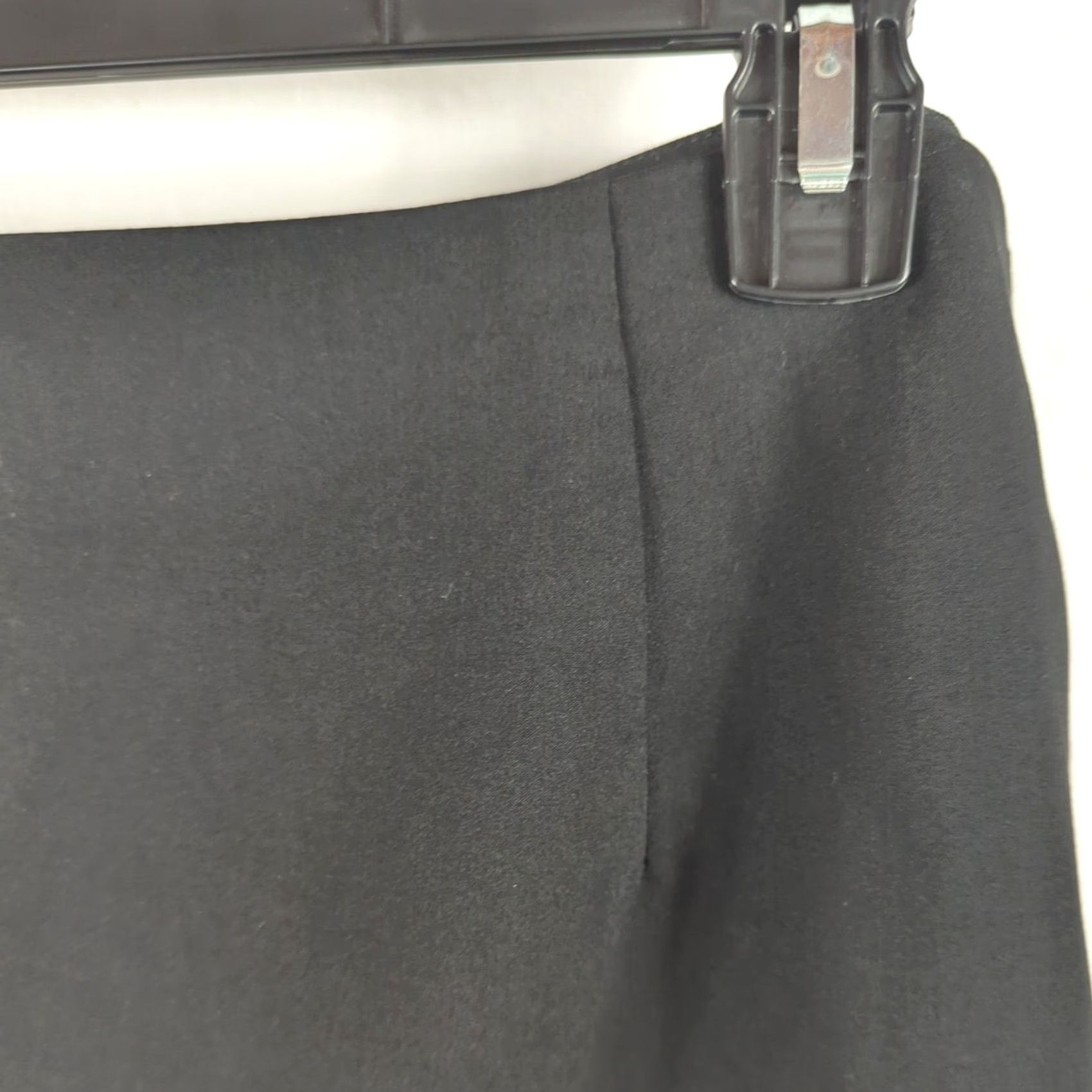 Vintage Womens Skirt Black Ruffle Bottom Size 16 Worthington Knee Length Regular Zip Office Business Womens Size 38" / US 16 / IT 52 - 3 Thumbnail