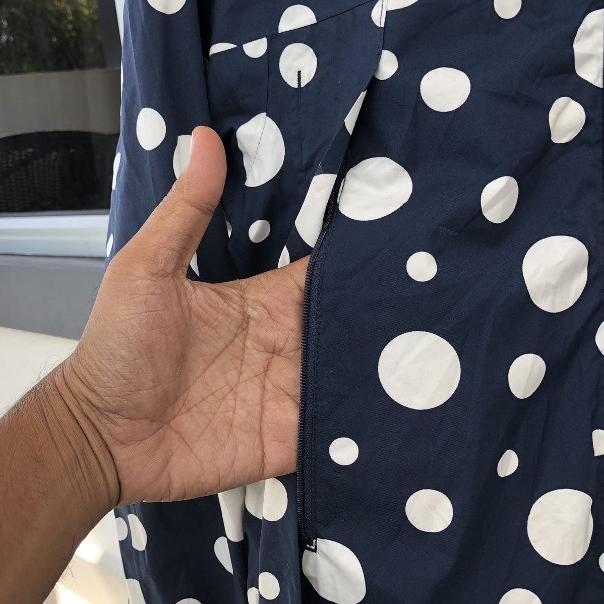 Columbia Columbia Women Polkadot Waterproof Light Jacket With Hoodie Size M / US 6-8 / IT 42-44 - 6 Thumbnail