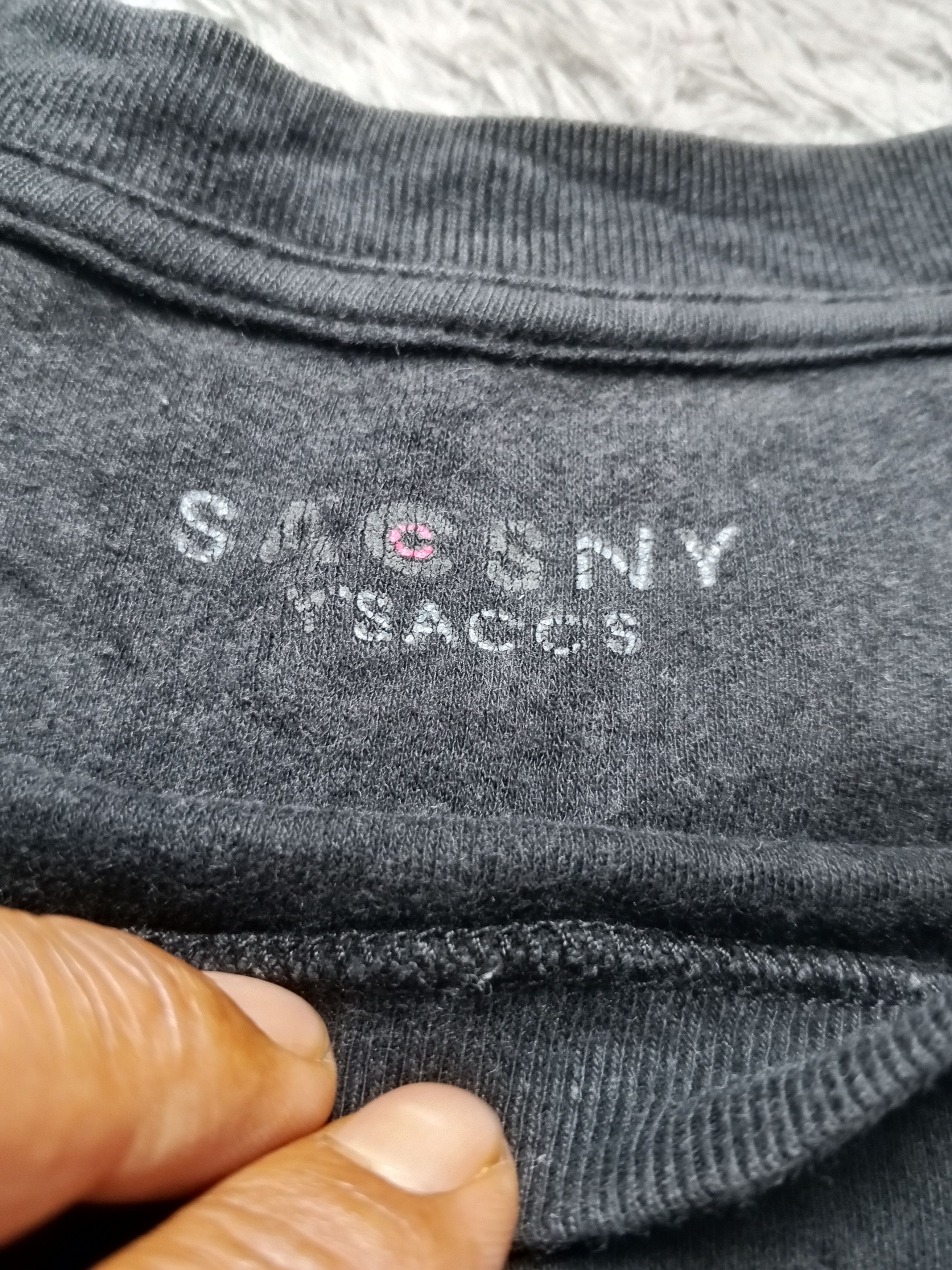 Yohji Yamamoto Yohji Yamamoto Y’Saccs Sacsny Ribbed Long Sleeve Tshirt Size US M / EU 48-50 / 2 - 5 Thumbnail