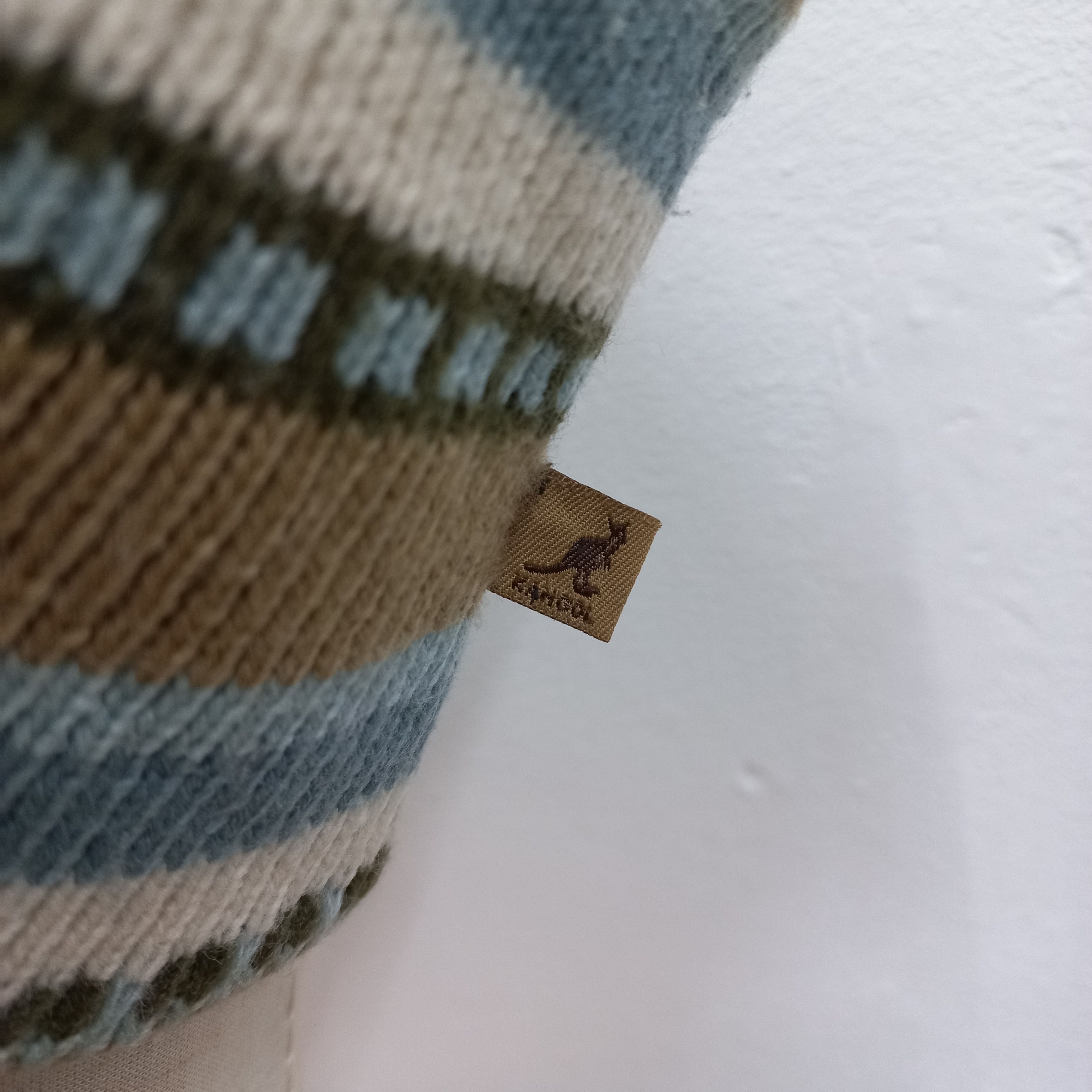 Kangol 💥 Kangol iconic logo stripes pull on beanie hat Size ONE SIZE - 3 Thumbnail