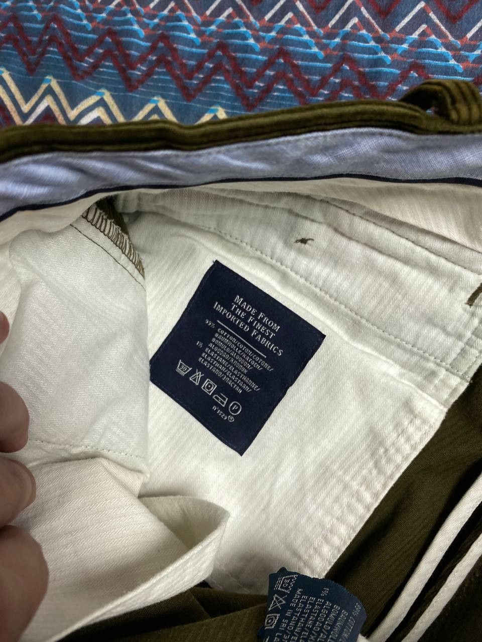 Polo Ralph Lauren × Vintage Vintage Polo Ralph Lauren Velvet Pants Y2K Corduroy Size US 34 / EU 50 - 3 Thumbnail