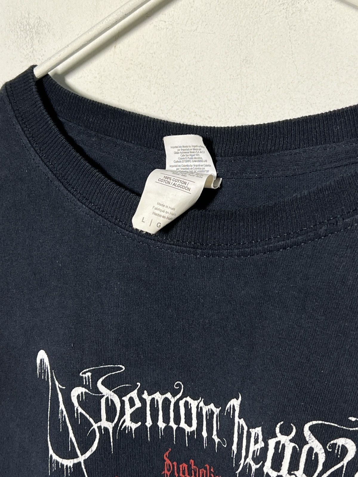 Band Tees Demon Head “Diabolic Rock” tour shirt Size US L / EU 52-54 / 3 - 4 Thumbnail