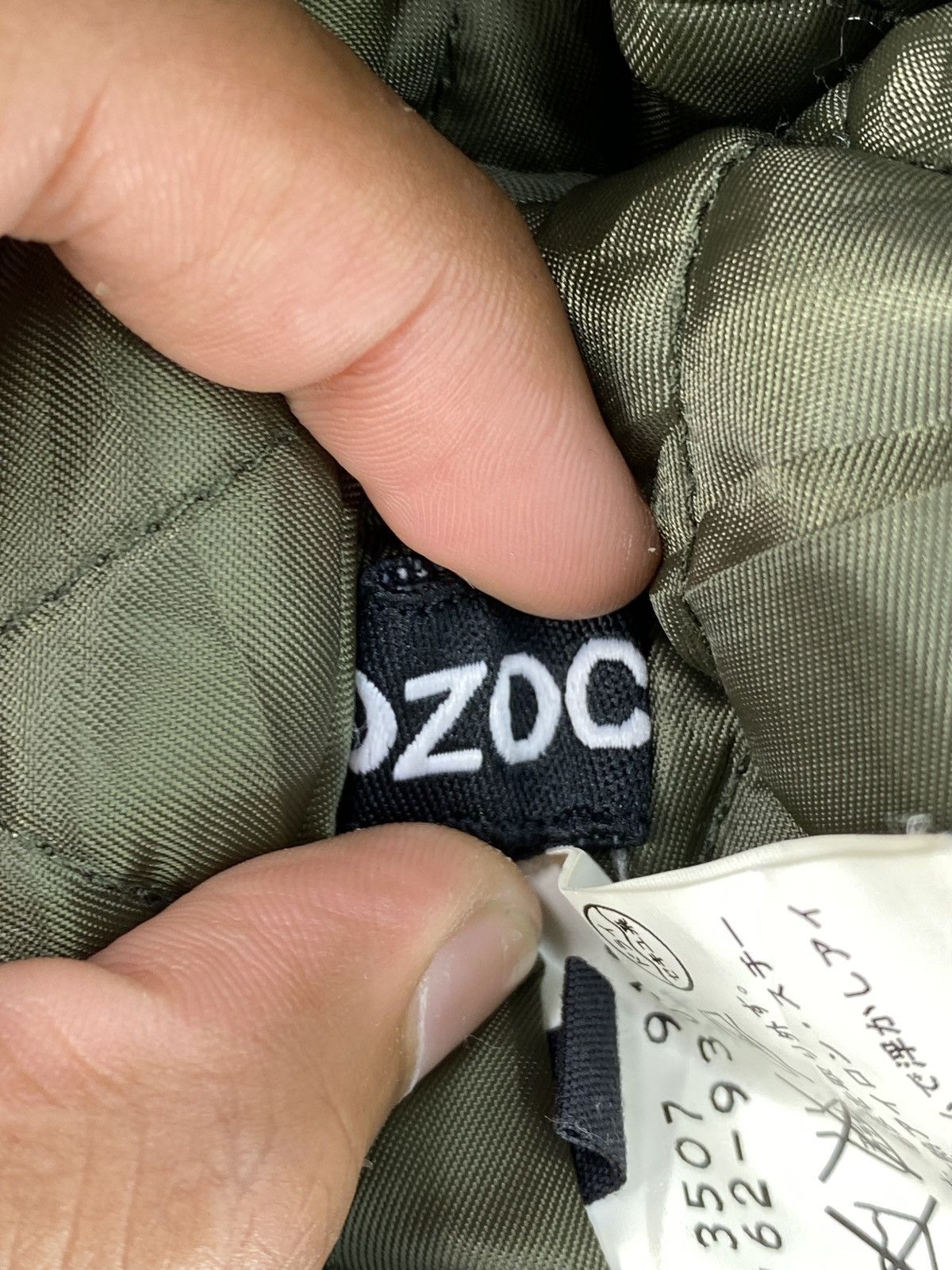 Japanese Brand Vintage Y2K Ozoc Parka Long Bomber Jacket Size XXS / US 00 / IT 34 - 12 Thumbnail