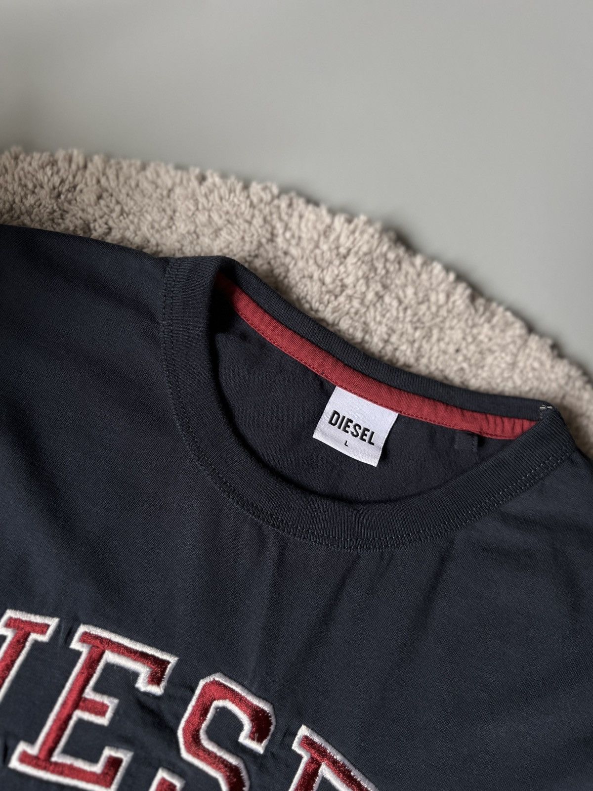 Diesel × Vintage Diesel Big Logo T-Shirt Vintage 90s Size US M / EU 48-50 / 2 - 3 Thumbnail