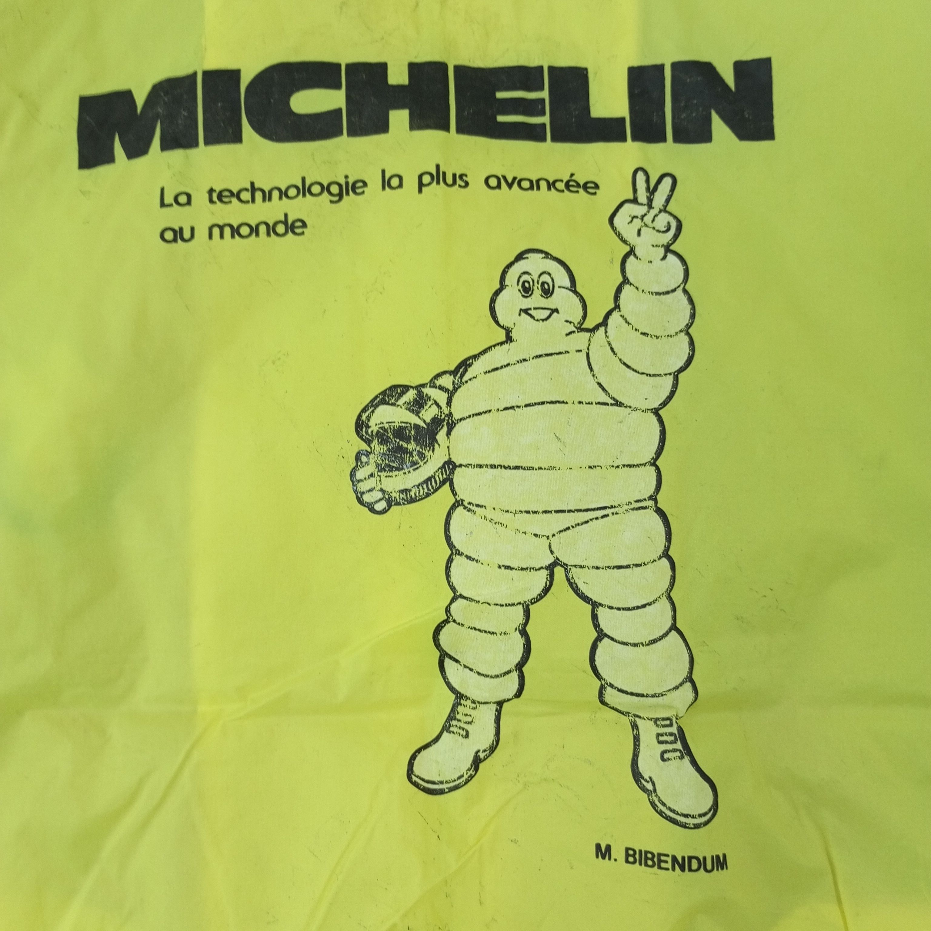 Vintage Michelin Promo Style Rain Jacket Style C214N13 Size US L / EU 52-54 / 3 - 2 Thumbnail