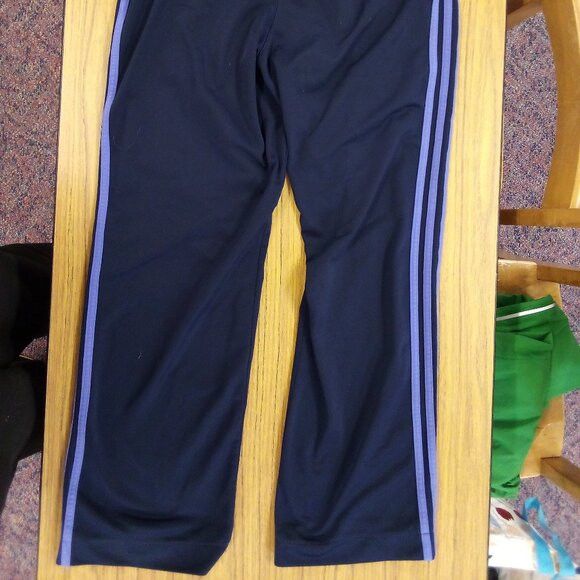 Adidas × Vintage Vintage Adidas 3 Stripe Sweatpants Joggers Trainers Size US 30 / EU 46 - 8 Thumbnail